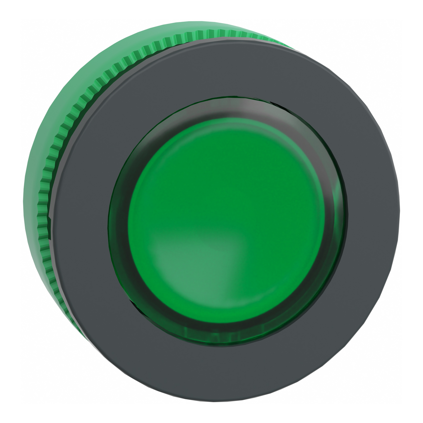 Schneider Electric-ZB5FA38-Harmony XB5 - tête bouton poussoir à impulsion - flush - pour étiq - vert