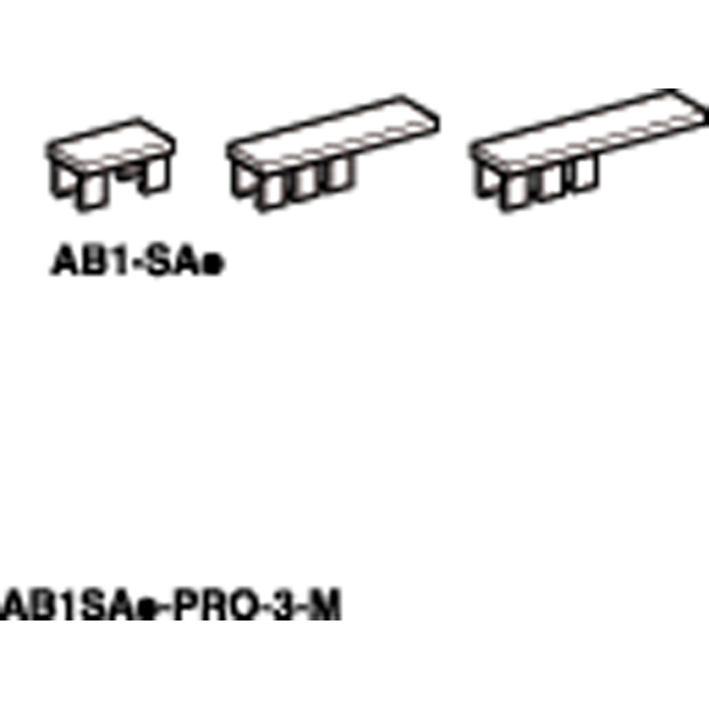 Schneider Electric-AB1SA1-AB1 - Etiquette encliq vierge