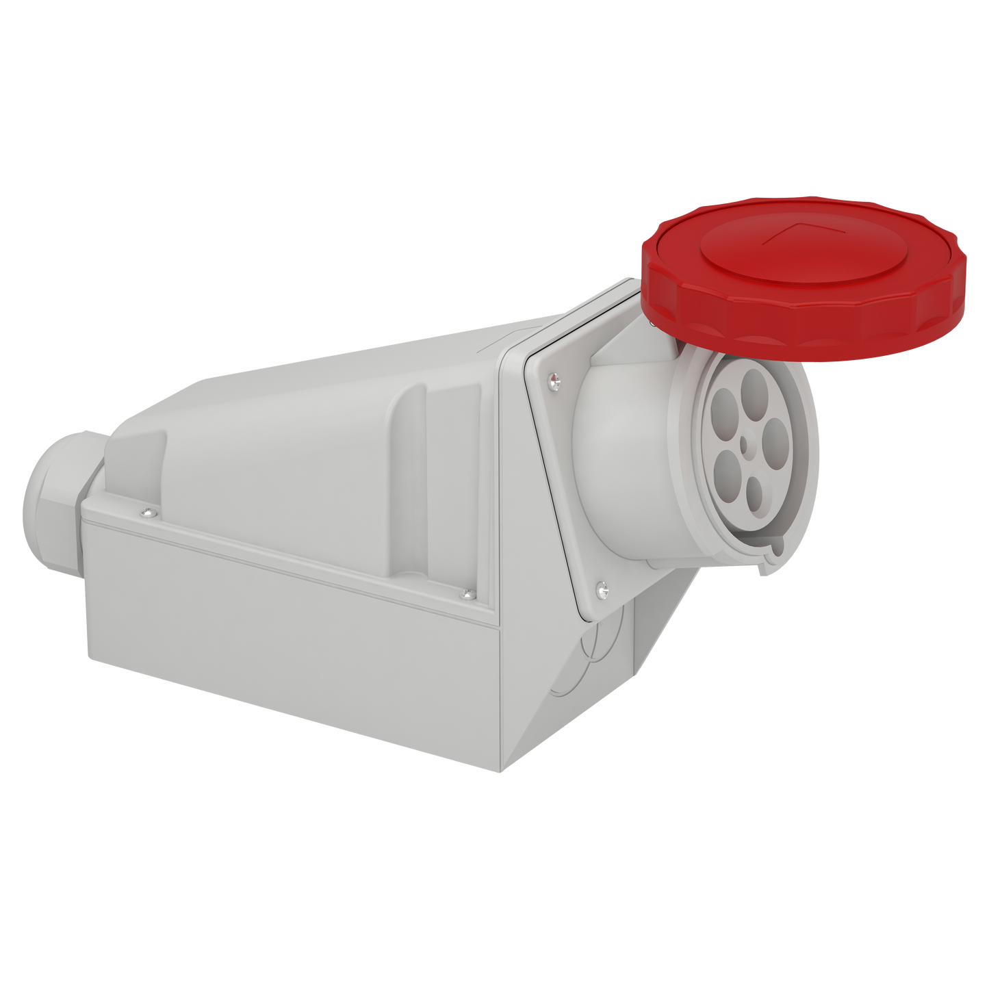 Schneider Electric-81195-Mureva - socle de prise industrielle - 125 A - 3P+N+T - 380..415V CA - IP 67