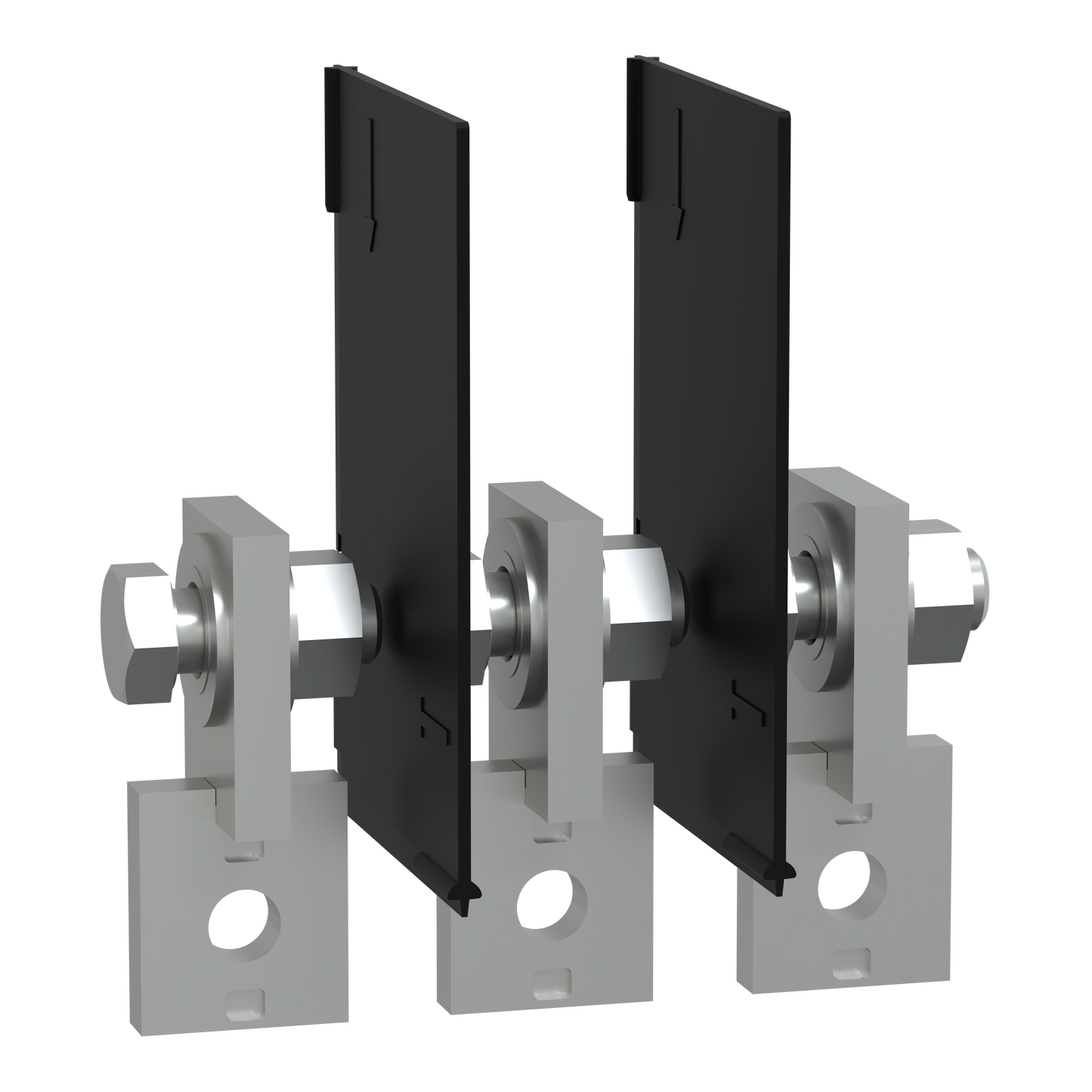 Schneider Electric-TPSCON55-TransferPacT TA630 - Plages de raccordement sur chant pour TA630 - Lot de 3