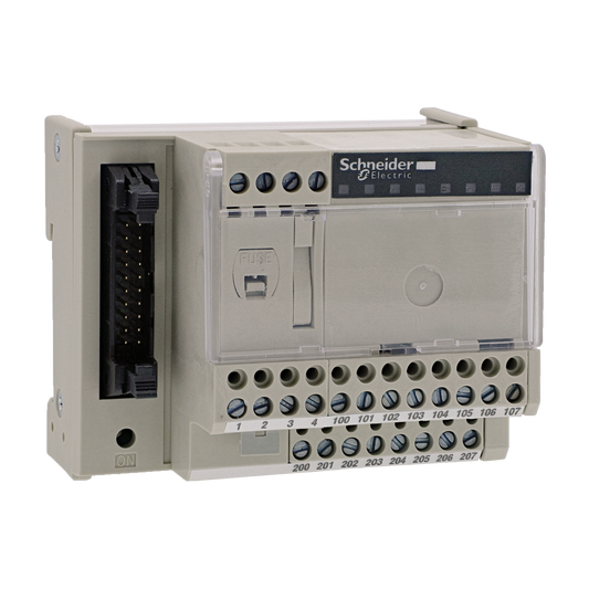 Schneider Electric-ABE7H08R21-Telefast ABE7 - embase de raccordement passive - 8 entrées ou sorties - DEL