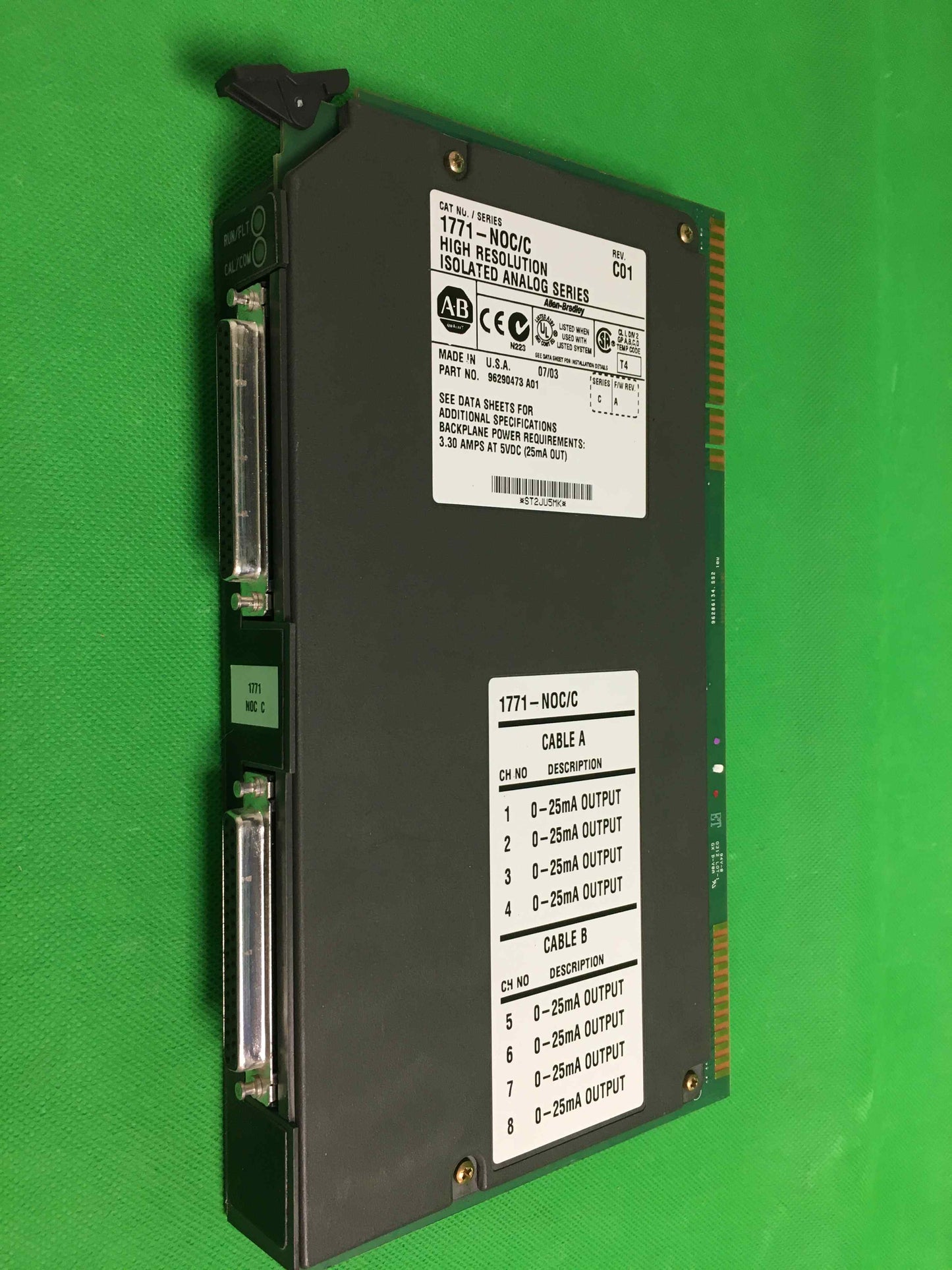 Allen-Bradley-1771-NOC C REVC01/1771NOCCREVC01