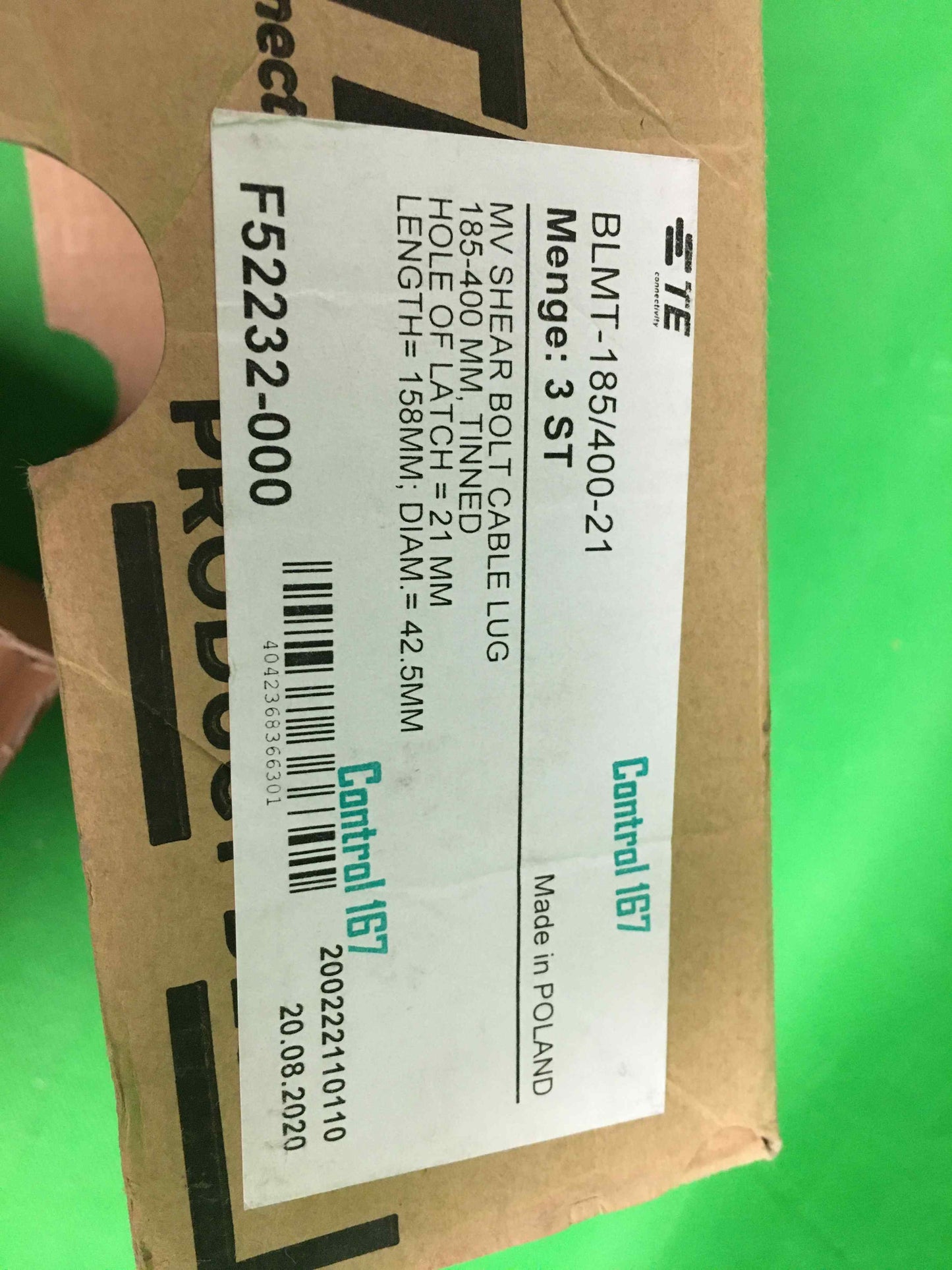 TE Connectivity-BLMT-185 400-21/BLMT18540021