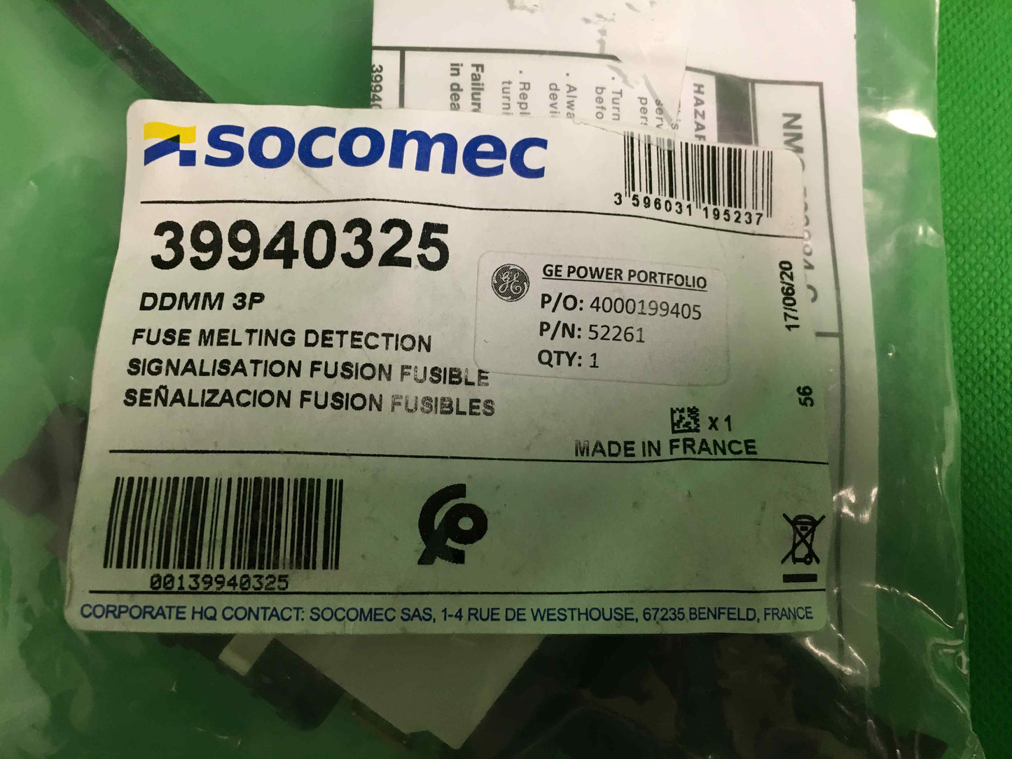 SOCOMEC-39940325/39940325