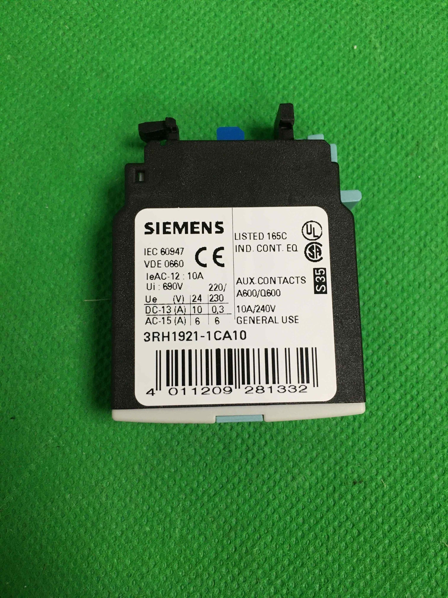 Siemens-3RH1921-1CA10/3RH19211CA10