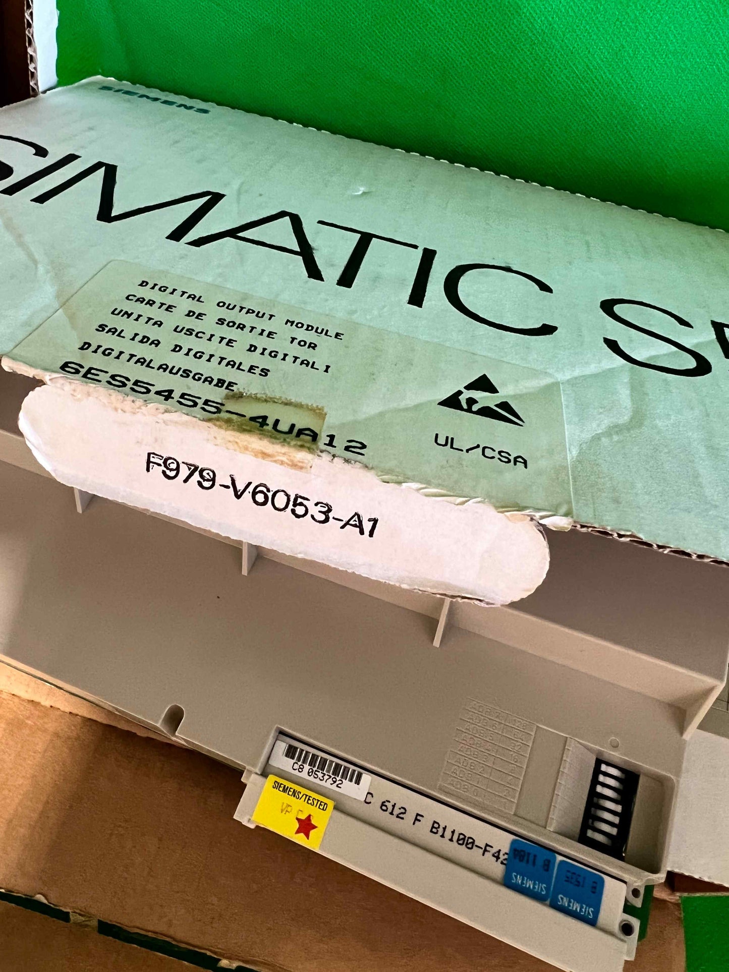 Siemens-6ES5455-4UA12 Neuf/6ES54554UA12