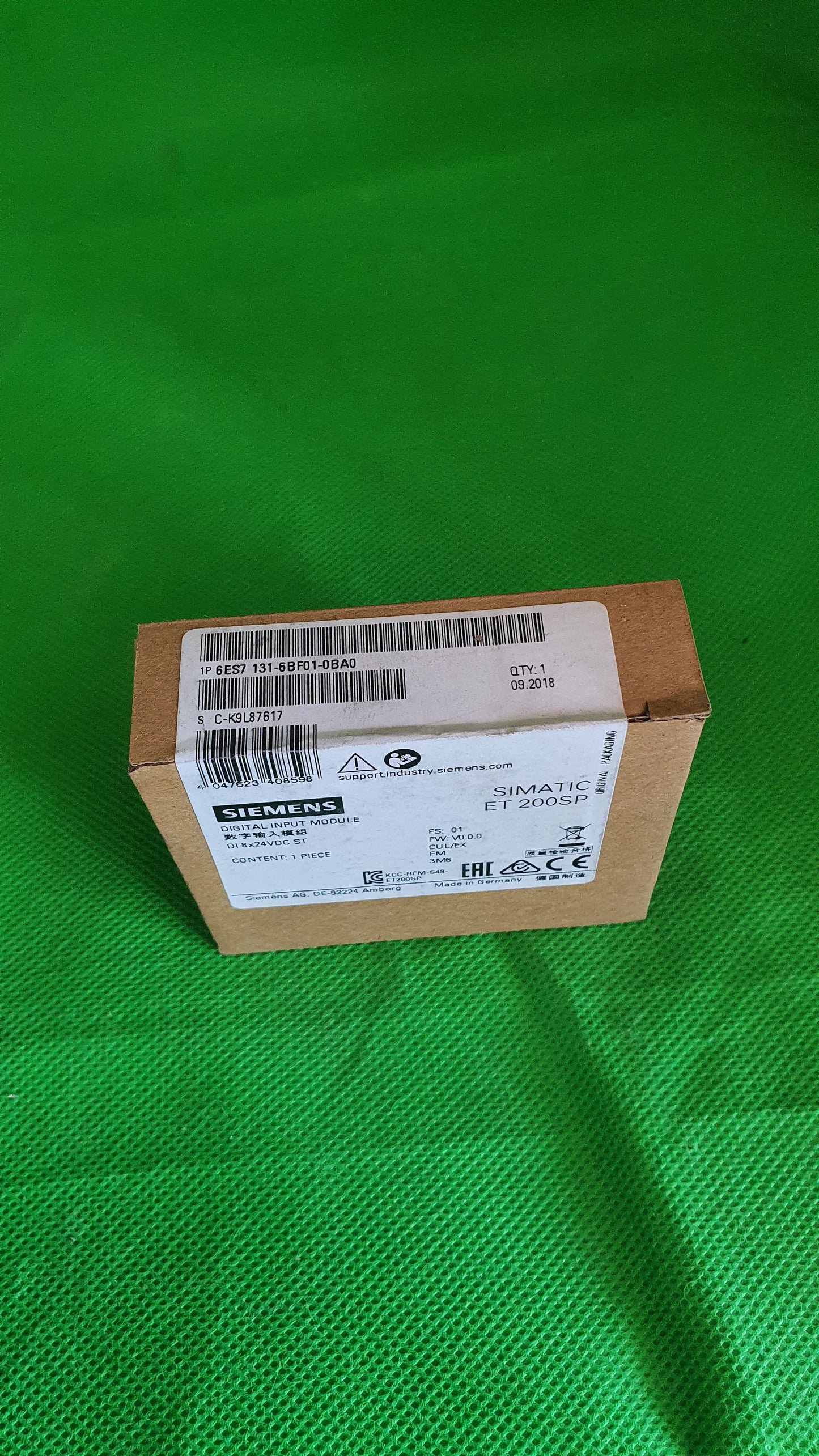 Siemens-6ES7 131-6BF01-0BA0 Sealed/6ES71316BF010BA0