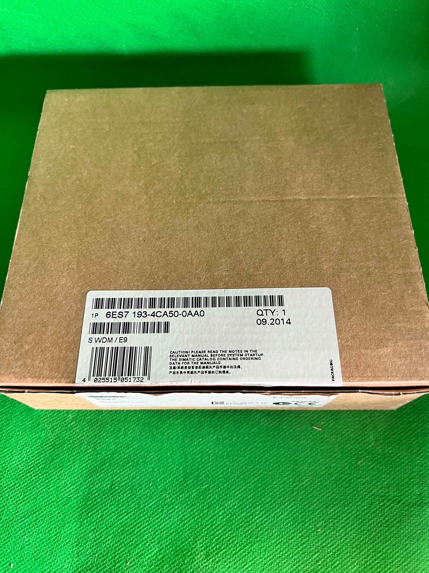 Siemens-6ES7 193-4CA50-0AA0 Sealed/6ES71934CA500AA0