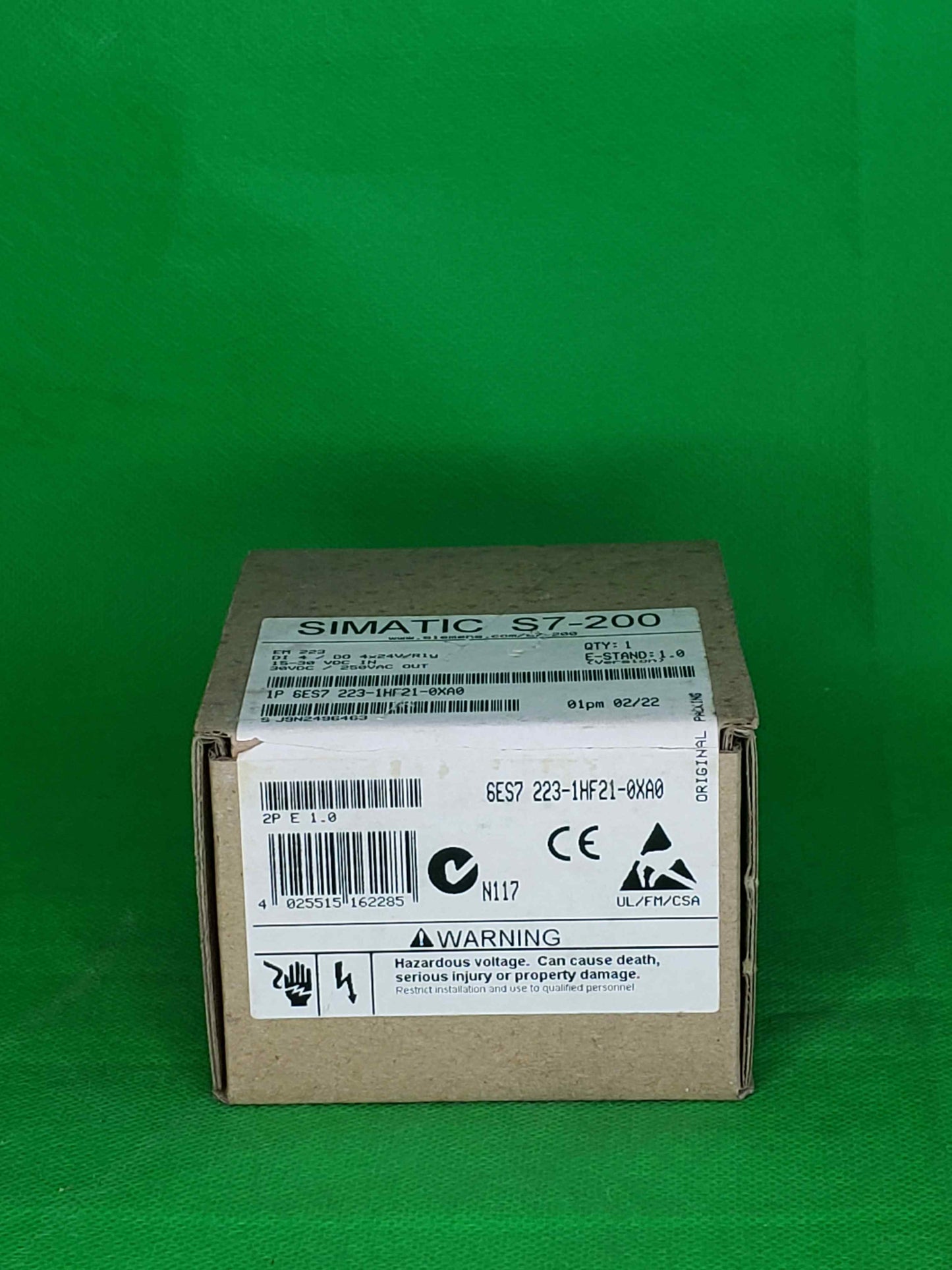 Siemens-6ES7 223-1HF21-0XA0 Neuf/6ES72231HF210XA0