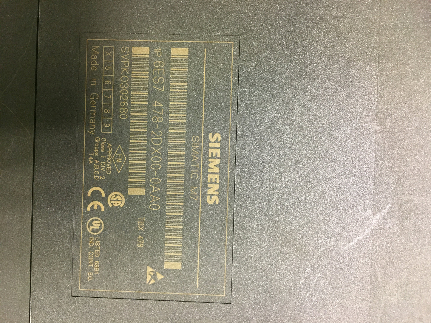 Siemens-6ES7 478-2DX00-0AA0/6ES74782DX000AA0