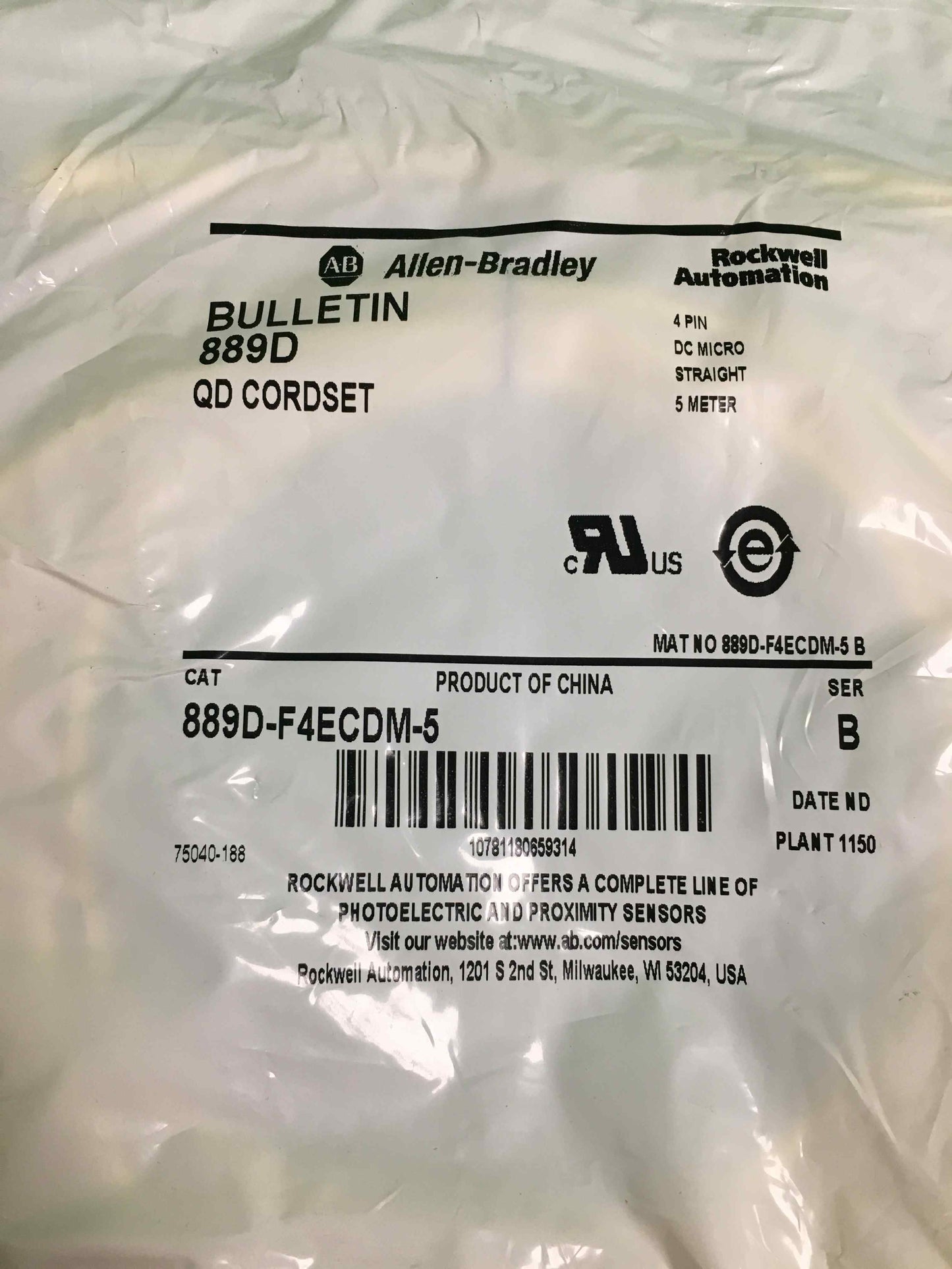 Allen-Bradley-889D-F4ECDM-5/889DF4ECDM5