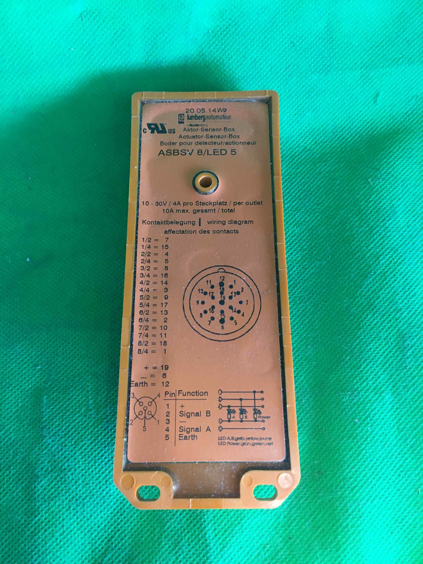 Lumberg Automation-ASBSV 8LED6/ASBSV8LED6