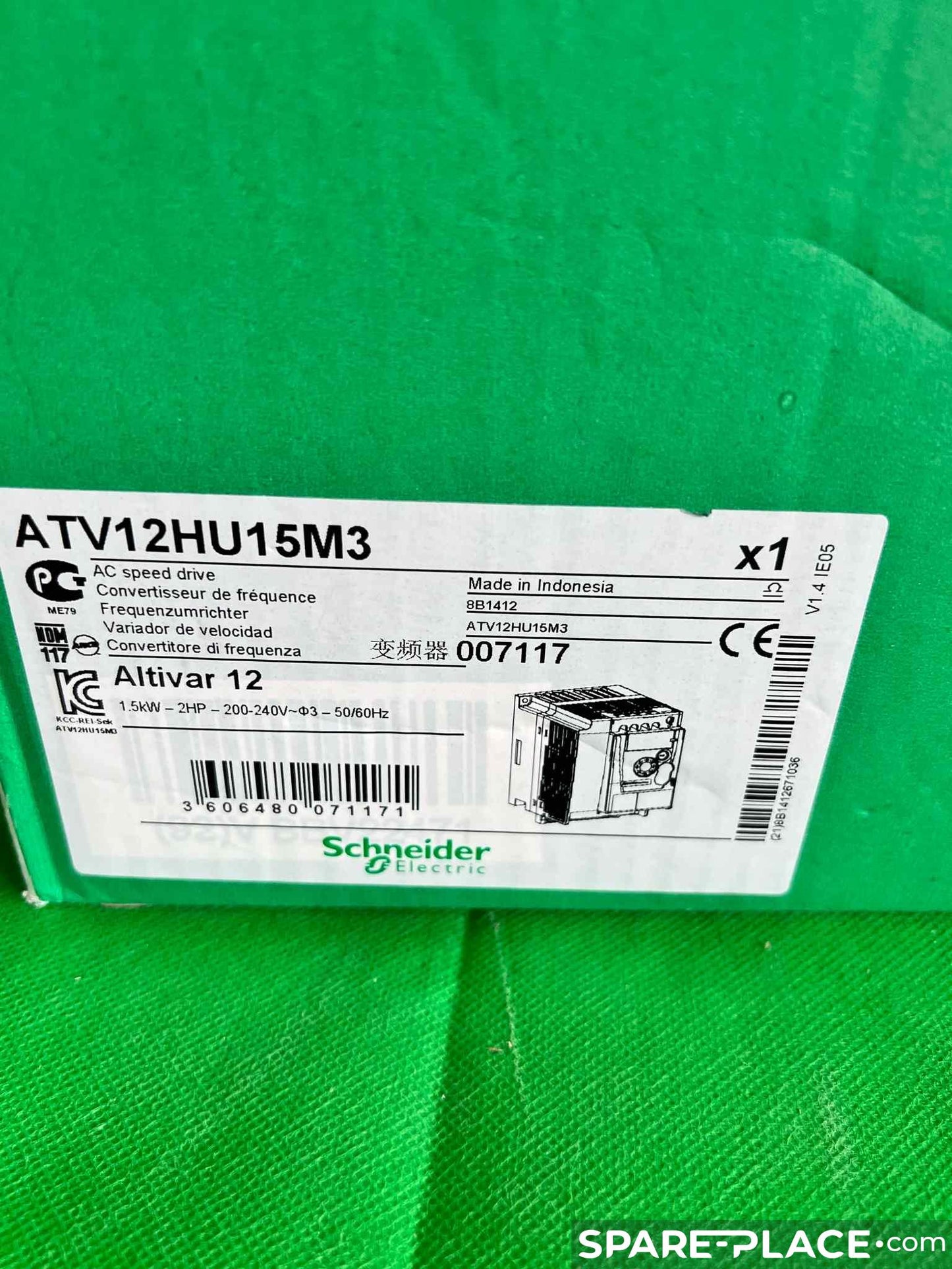 Schneider Electric-ATV12HU15M3/ATV12HU15M3