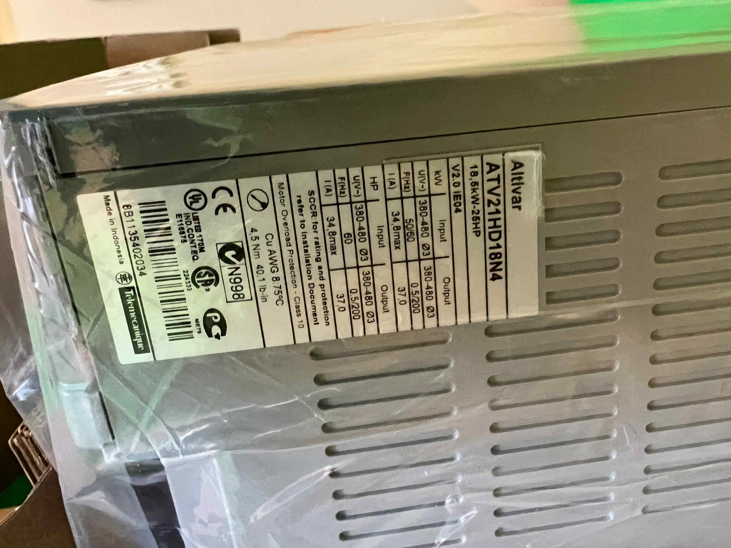 Schneider Electric-ATV21HD18N4/ATV21HD18N4