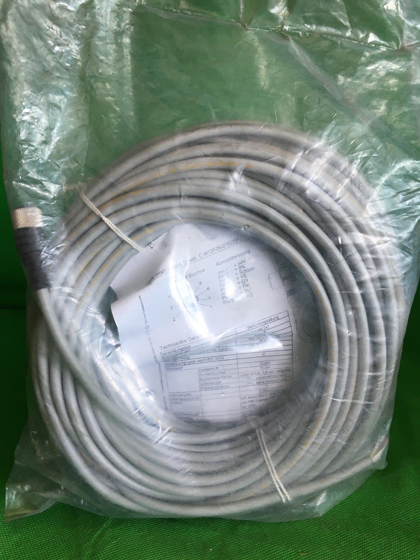 EUCHNER-C-M12F08-07X025PU/CM12F0807X025PU