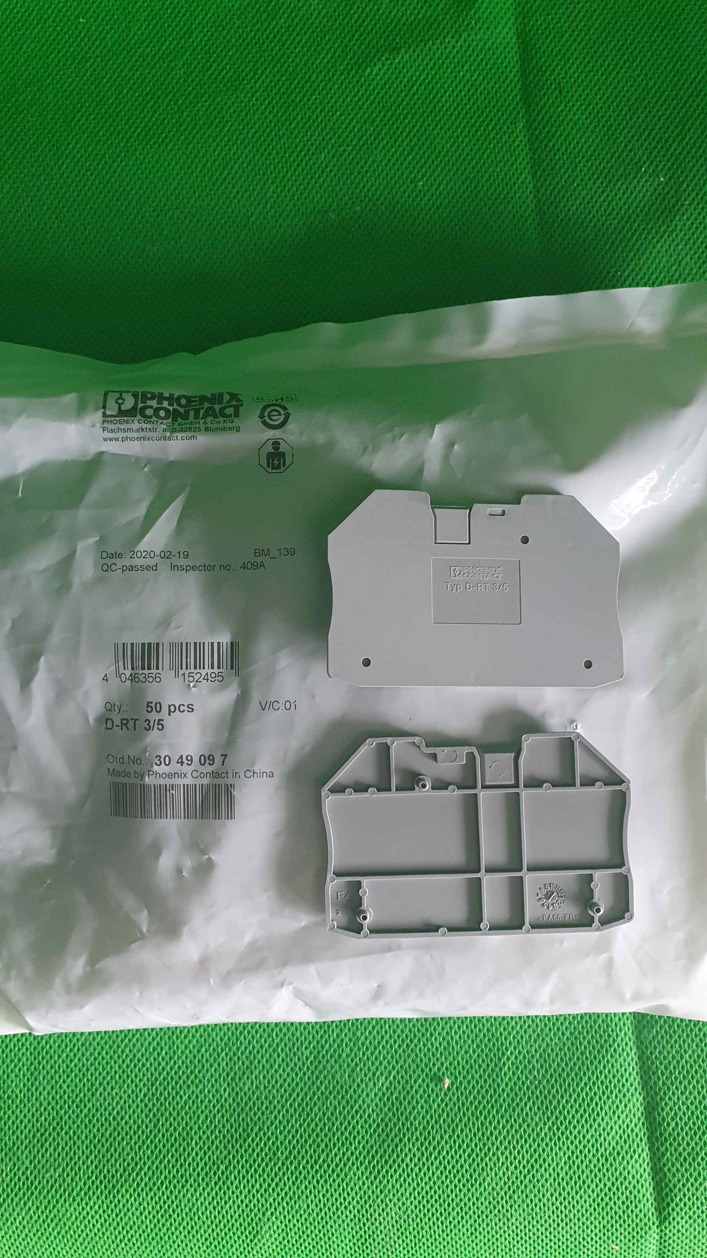 Pheonix Contact-D-RT 3 5/DRT35