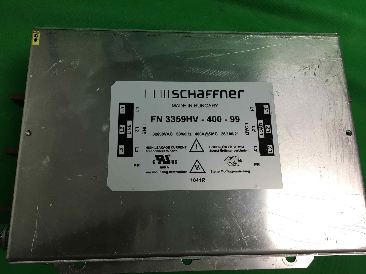 Schaffner-FN 3359HV-400-99/FN3359HV40099