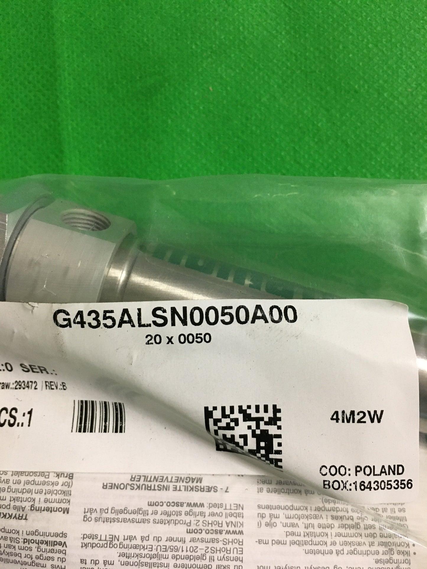 Asco numatics-G435ALSN0050A00/G435ALSN0050A00