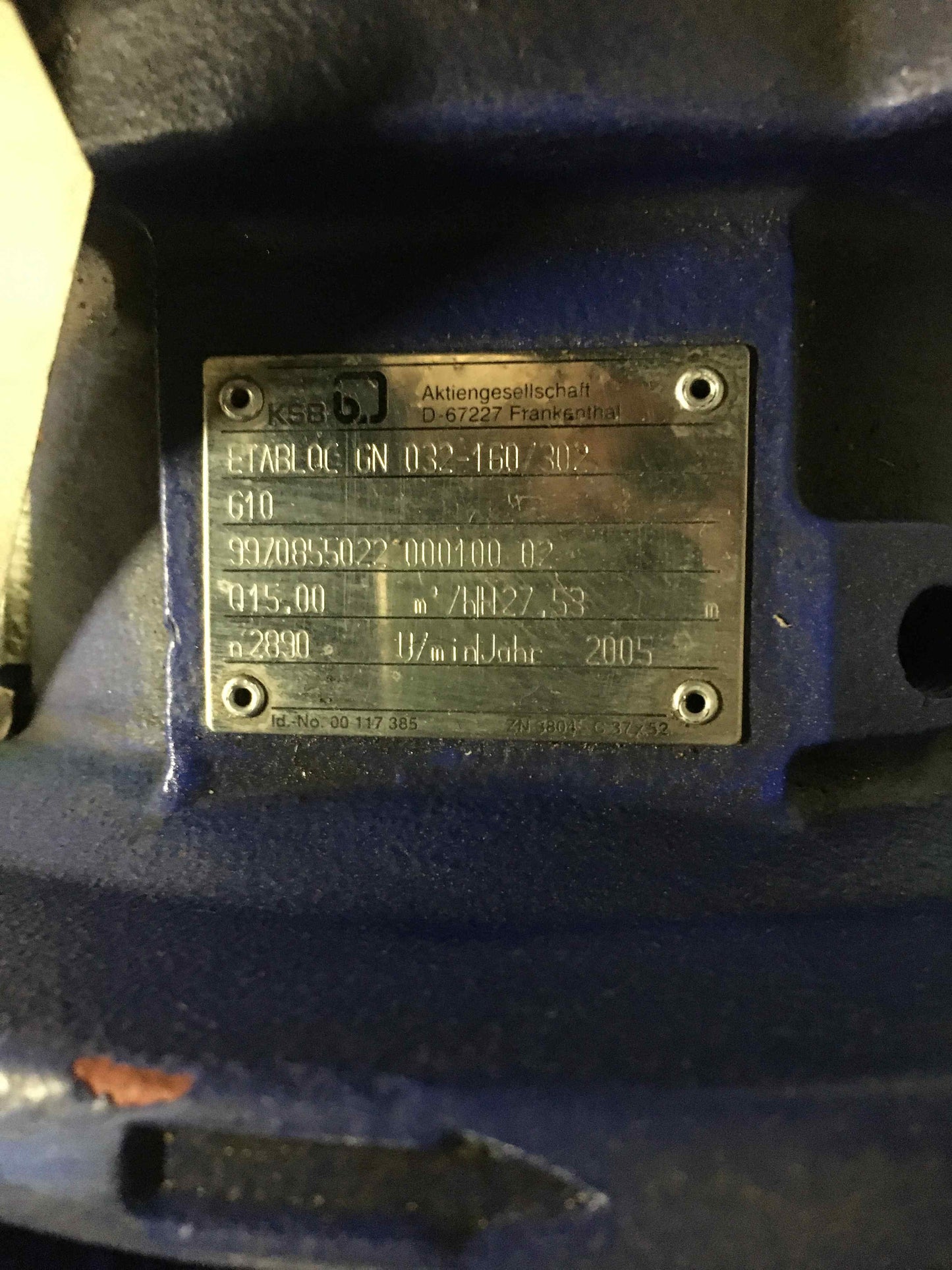 KSB-GN 032-160 302/GN032160302