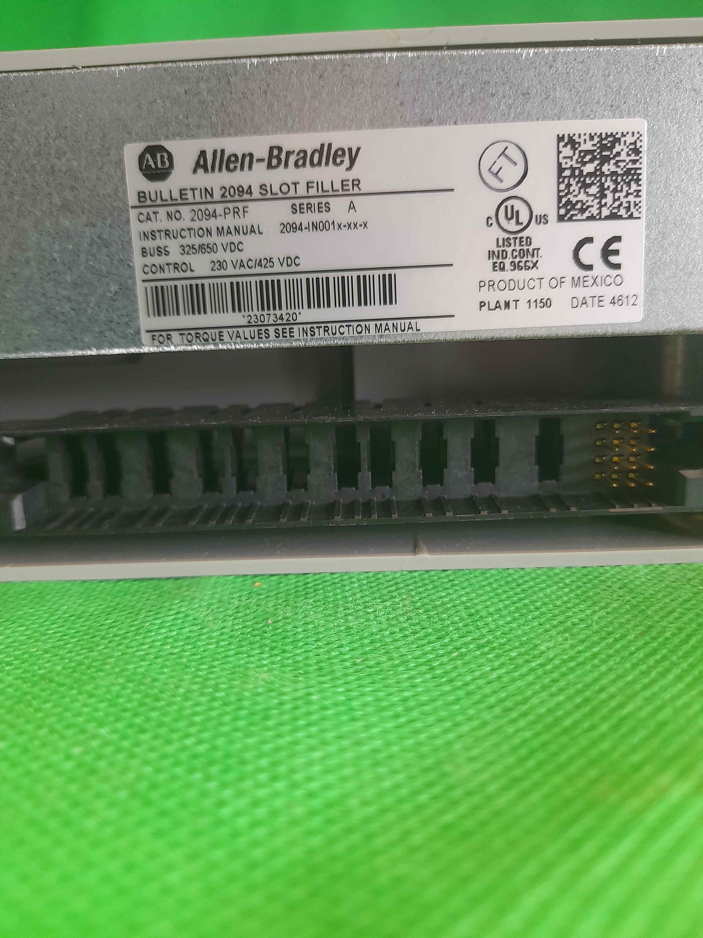 Allen-Bradley-Kinetix 6000 Slot Filler 2094-PRF/Kinetix6000SlotFiller2094PRF
