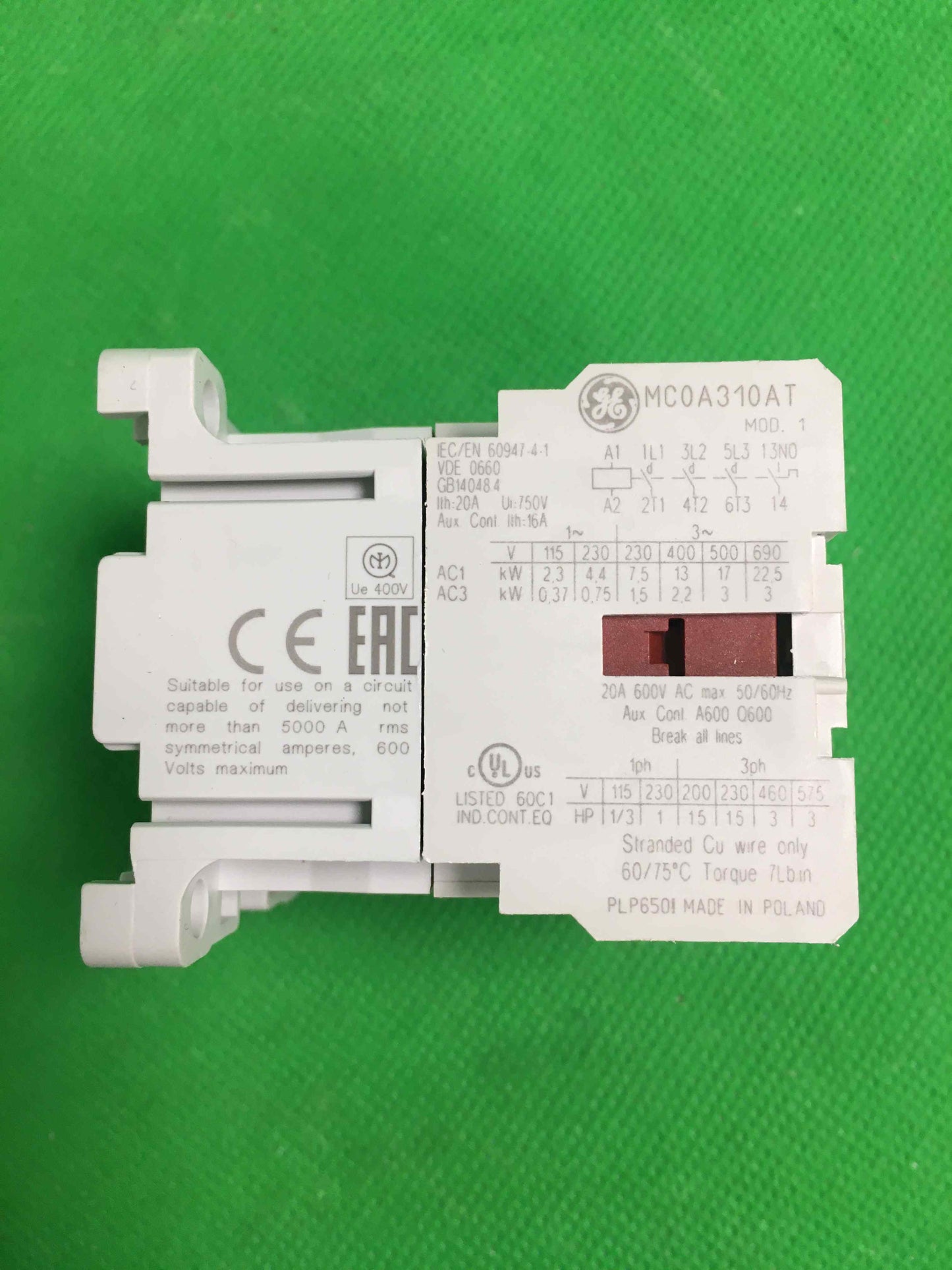 General Electric-MC0A310AT3/MC0A310AT3