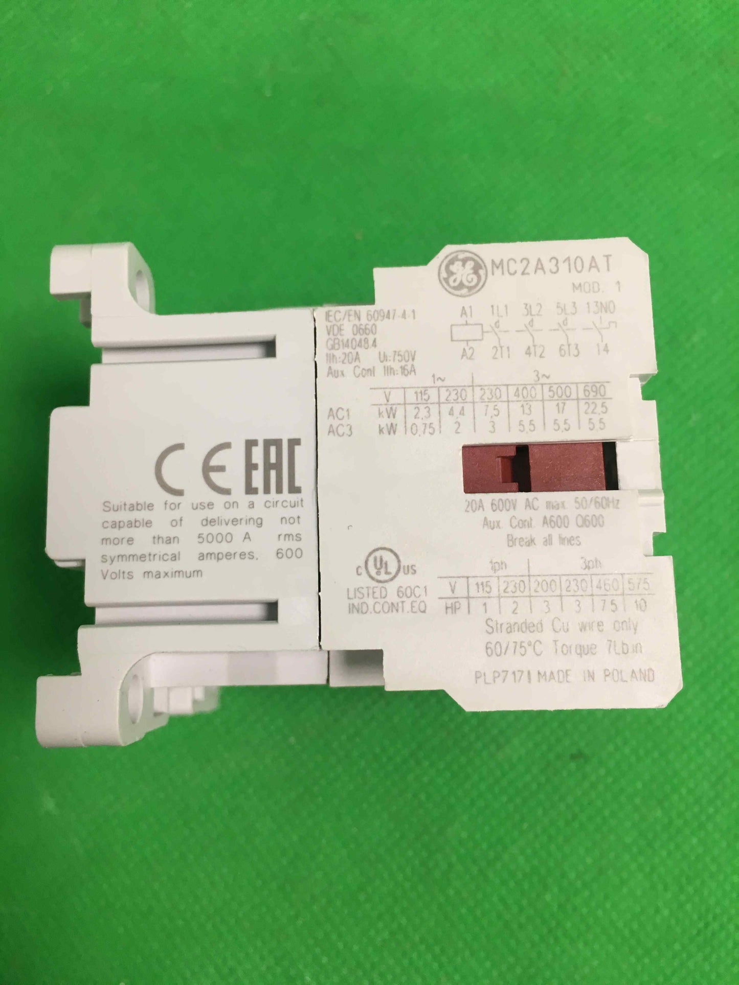 General Electric-MC2A310AT3/MC2A310AT3