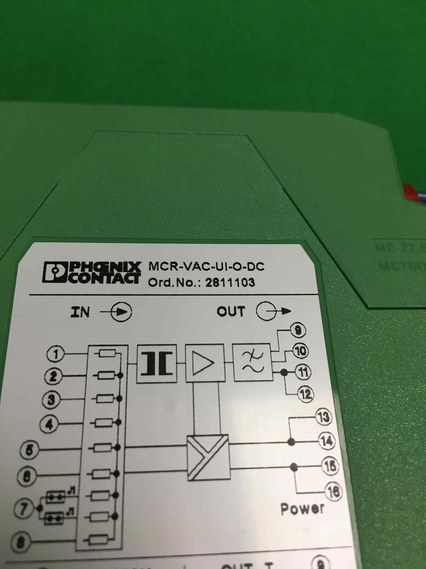 Pheonix Contact-MCR-VAC-UI-O-DC/MCRVACUIODC