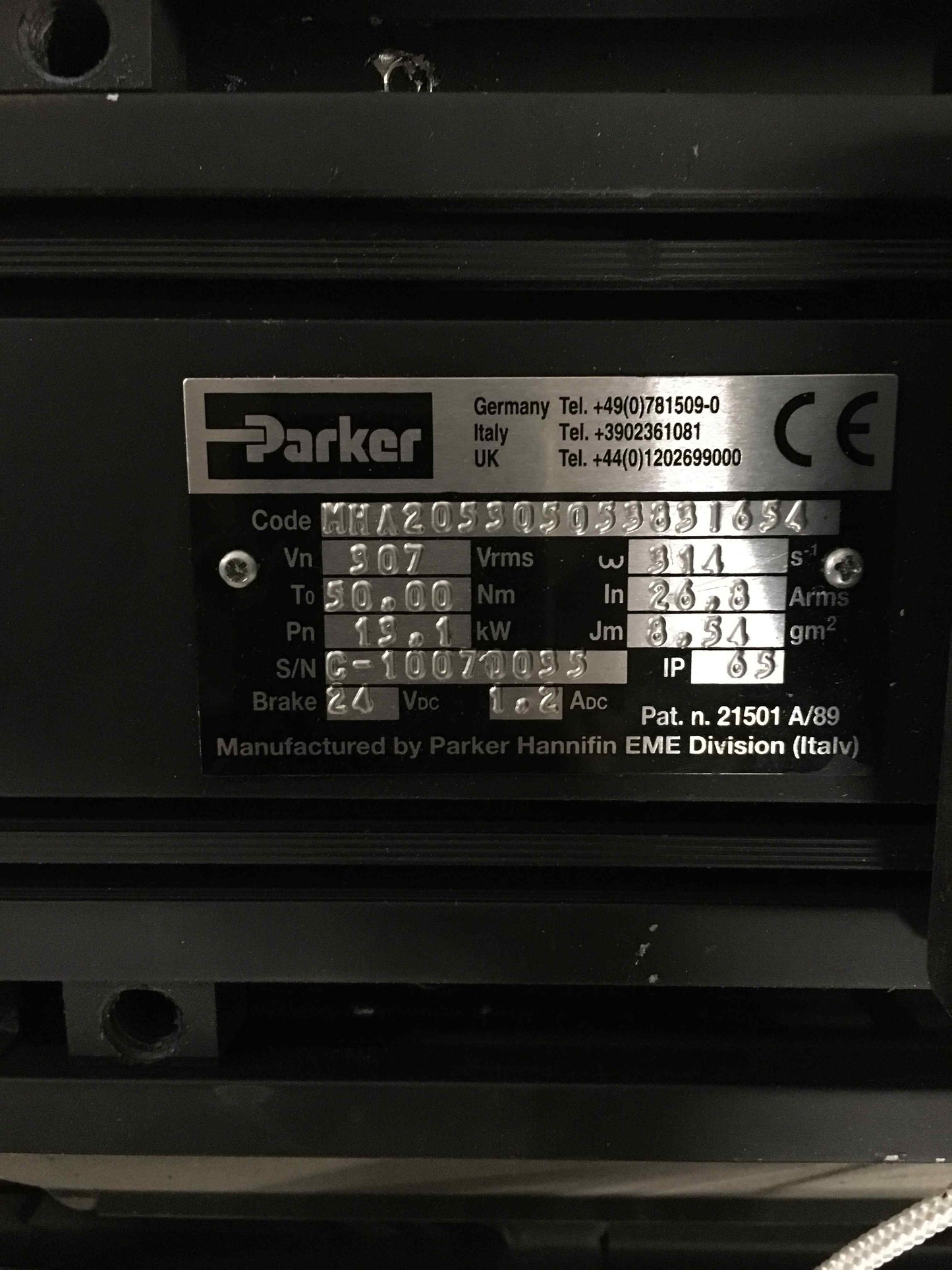 Parker-MHA205305053831654/MHA205305053831654
