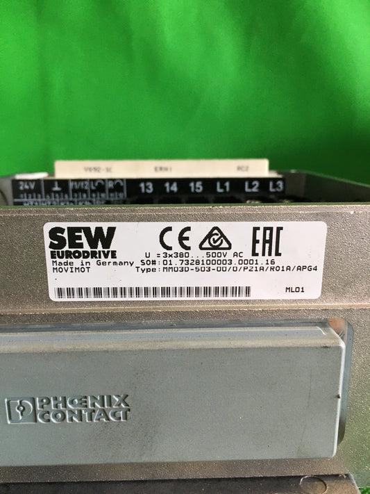 SEW-MM03D-503-00 0 P21A R01A APG4/MM03D503000P21AR01AAPG4