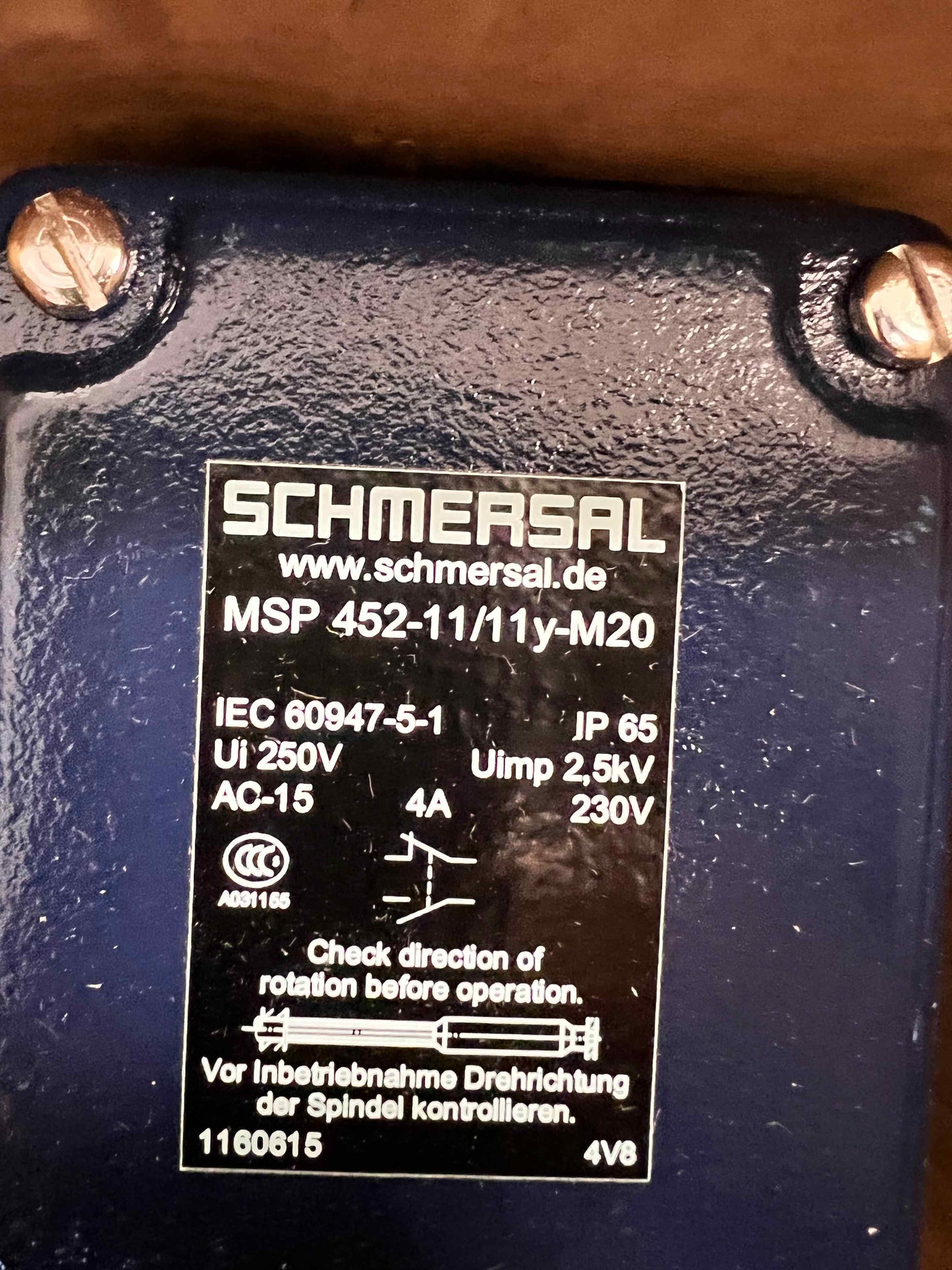 Schmersal-MSP 452-11 11Y-M20/MSP4521111YM20