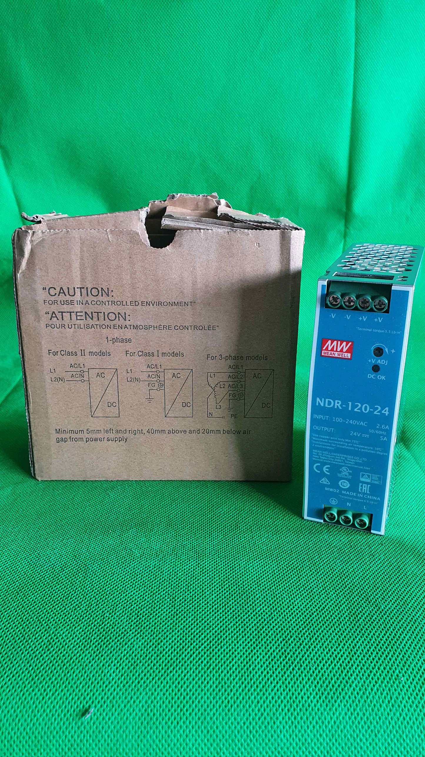 Mean Well-NDR-120-24/NDR12024