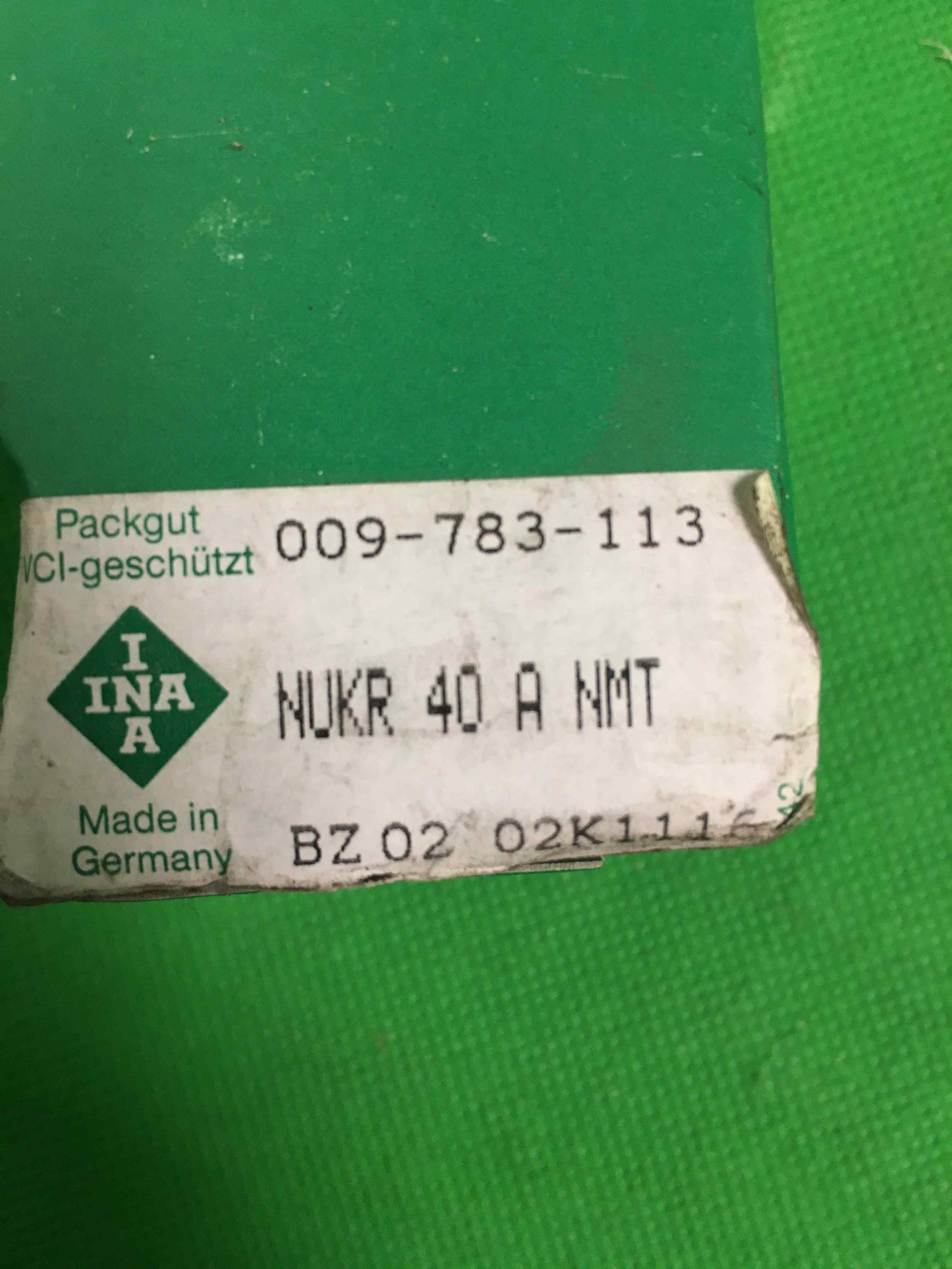 INA-NUKR 40 A NMT/NUKR40ANMT