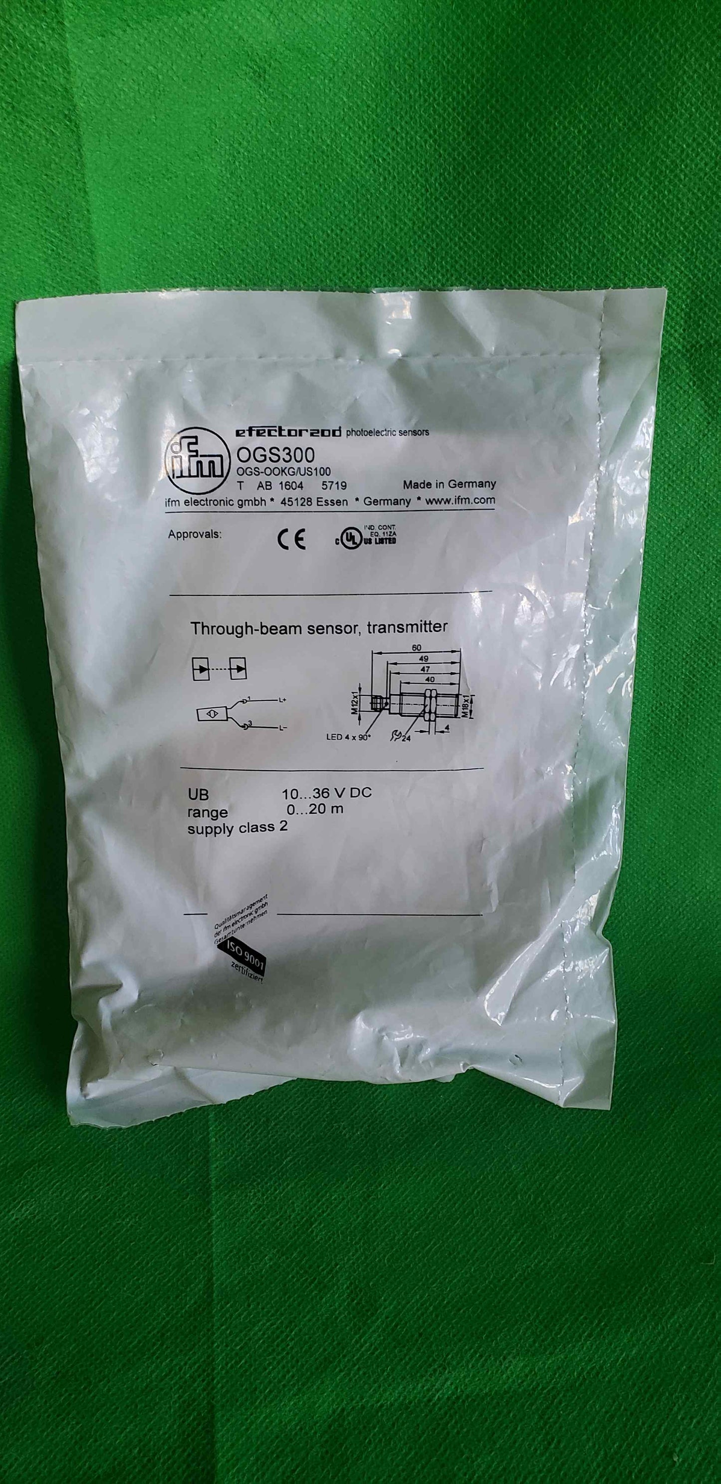 IFM ELECTRONIC-OGS300/OGS300