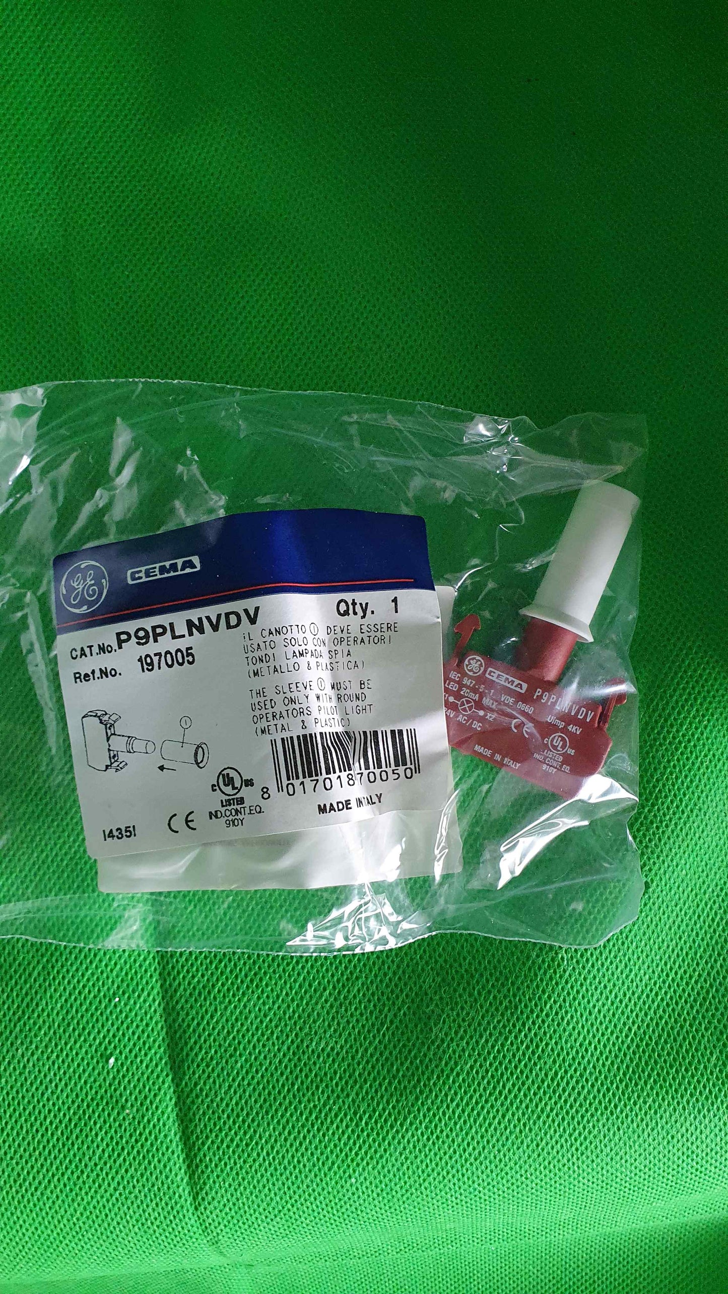 GE POWER-P9PLNVDV/P9PLNVDV