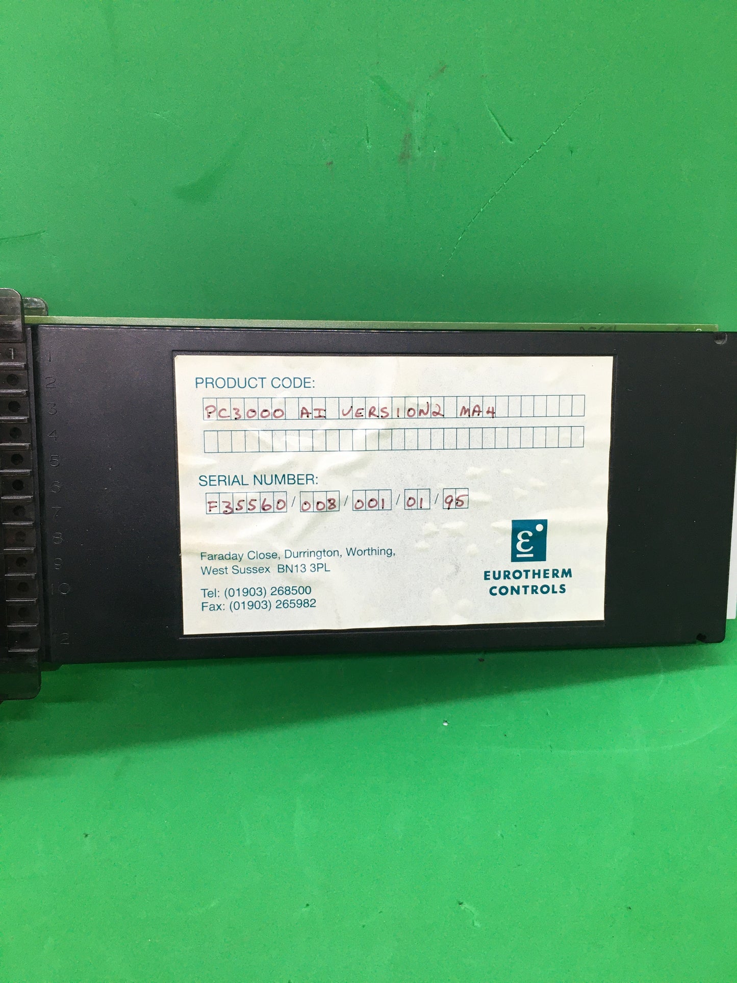 EUROTHERM-PC3000 AI VERSION2 MA4/PC3000AIVERSION2MA4
