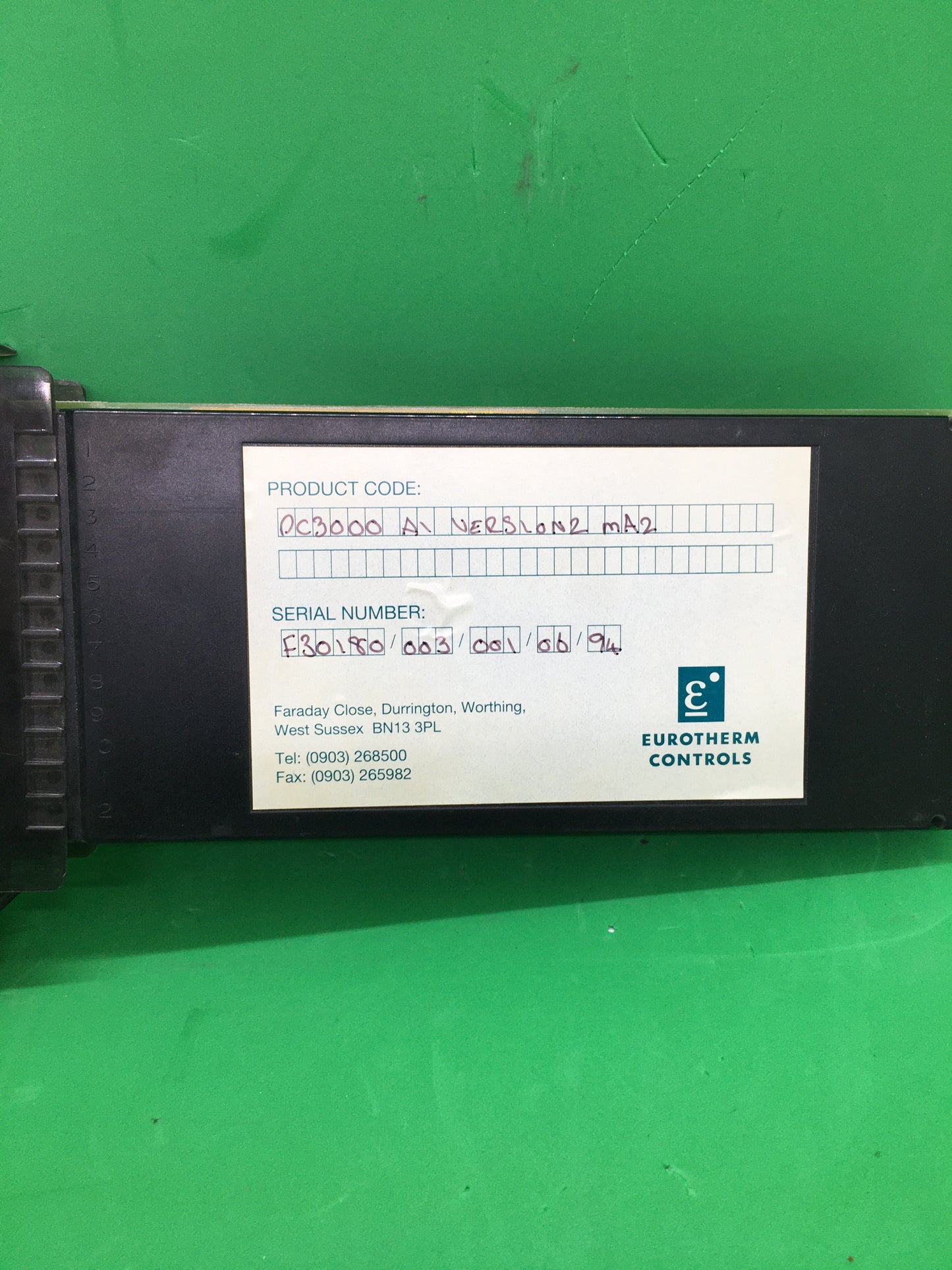 EUROTHERM-PC3000 AI VERSION2 MA2/PC3000AIVERSION2MA2