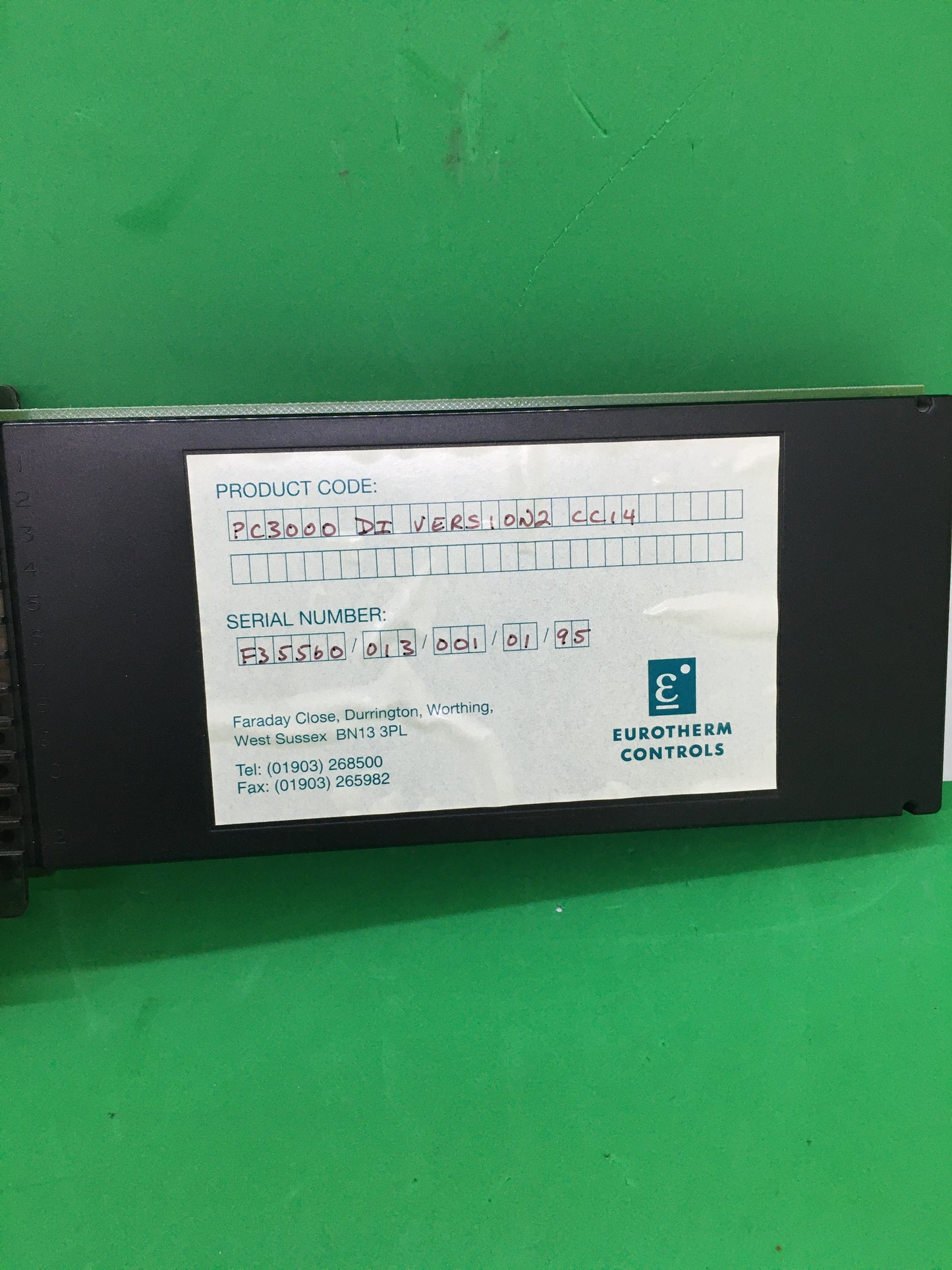 EUROTHERM-PC3000 DI VERSION2 CC14/PC3000DIVERSION2CC14