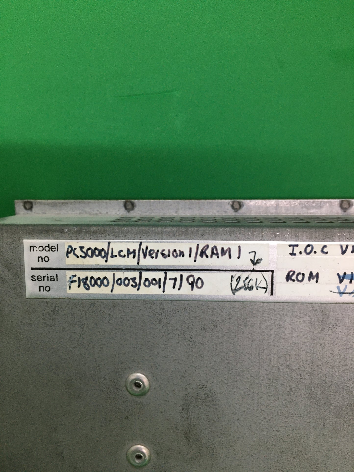 EUROTHERM-PC3000 LCM VERSION1 RAM/PC3000LCMVERSION1RAM