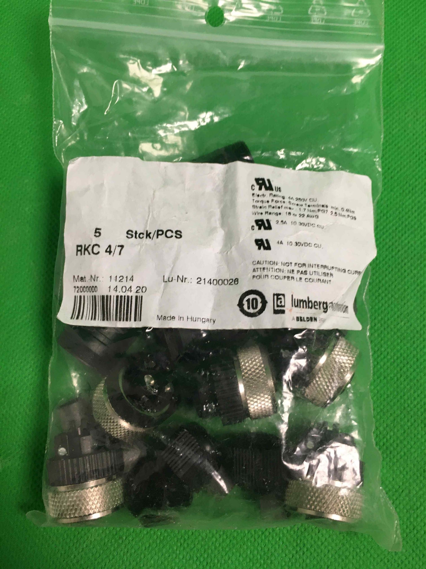 Lumberg Automation-RKC 4 7/RKC47