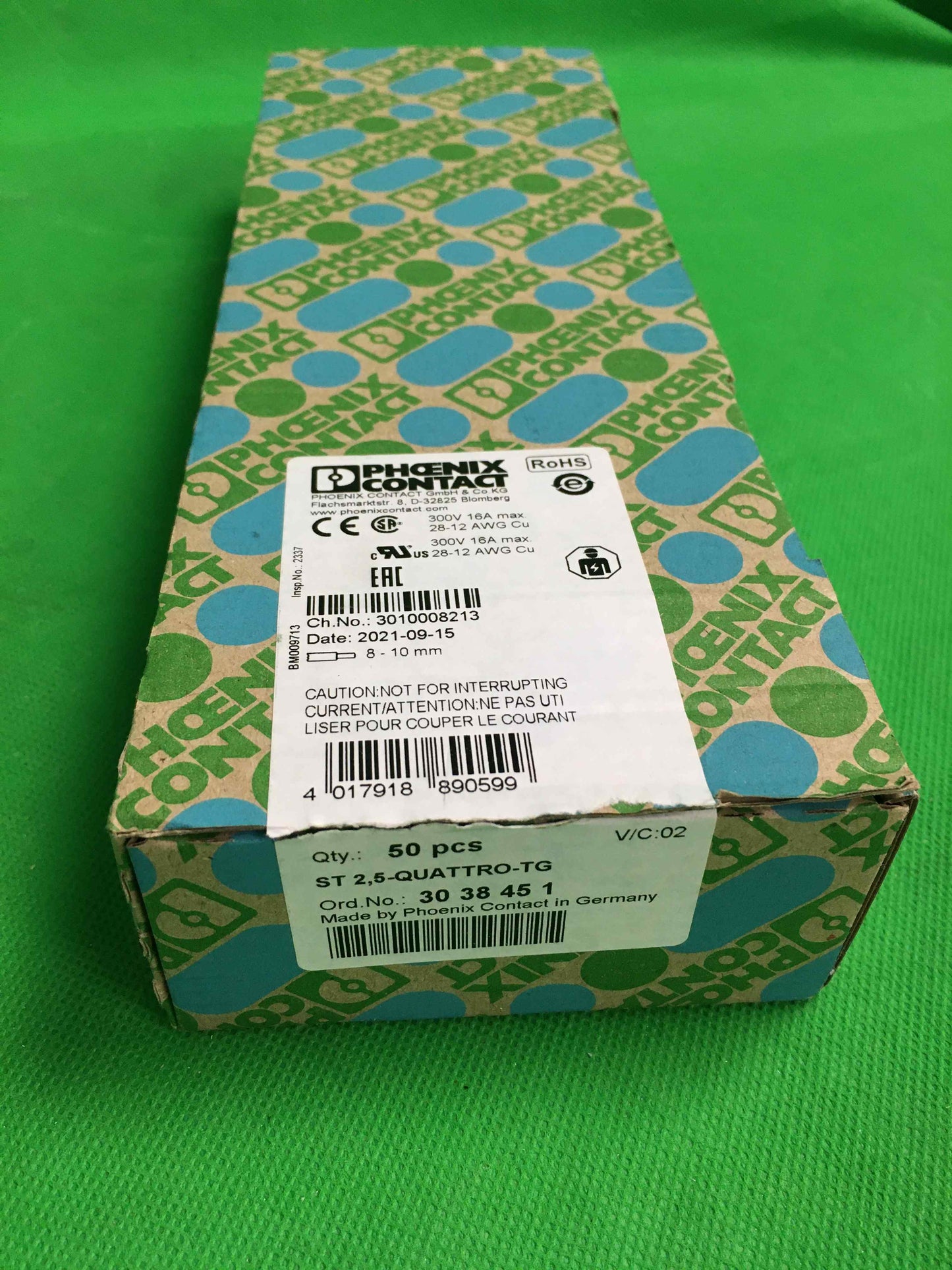 Pheonix Contact-ST 2.5-QUATTRO-TG/ST25QUATTROTG