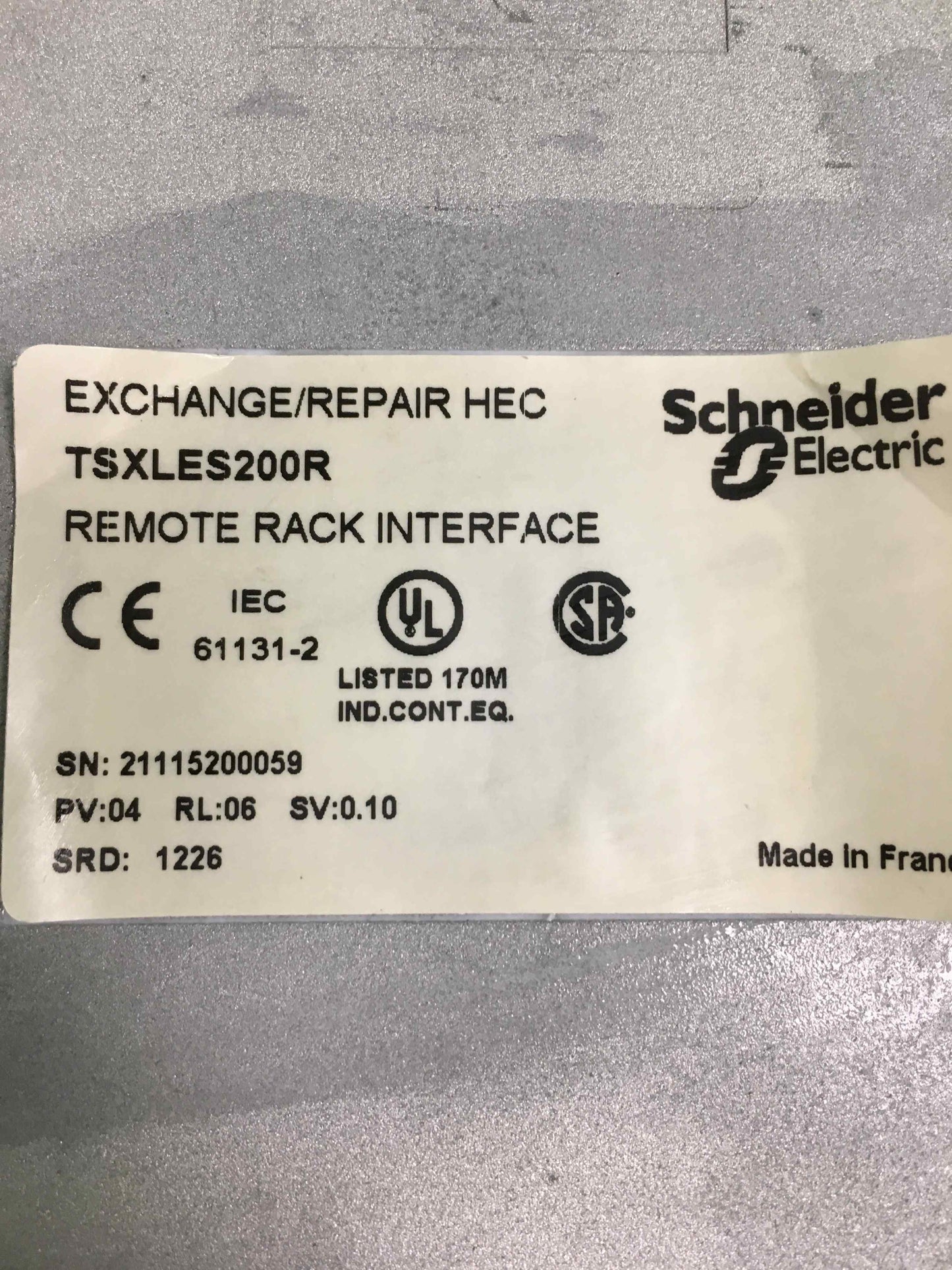 Schneider Electric-TSXLES200/TSXLES200