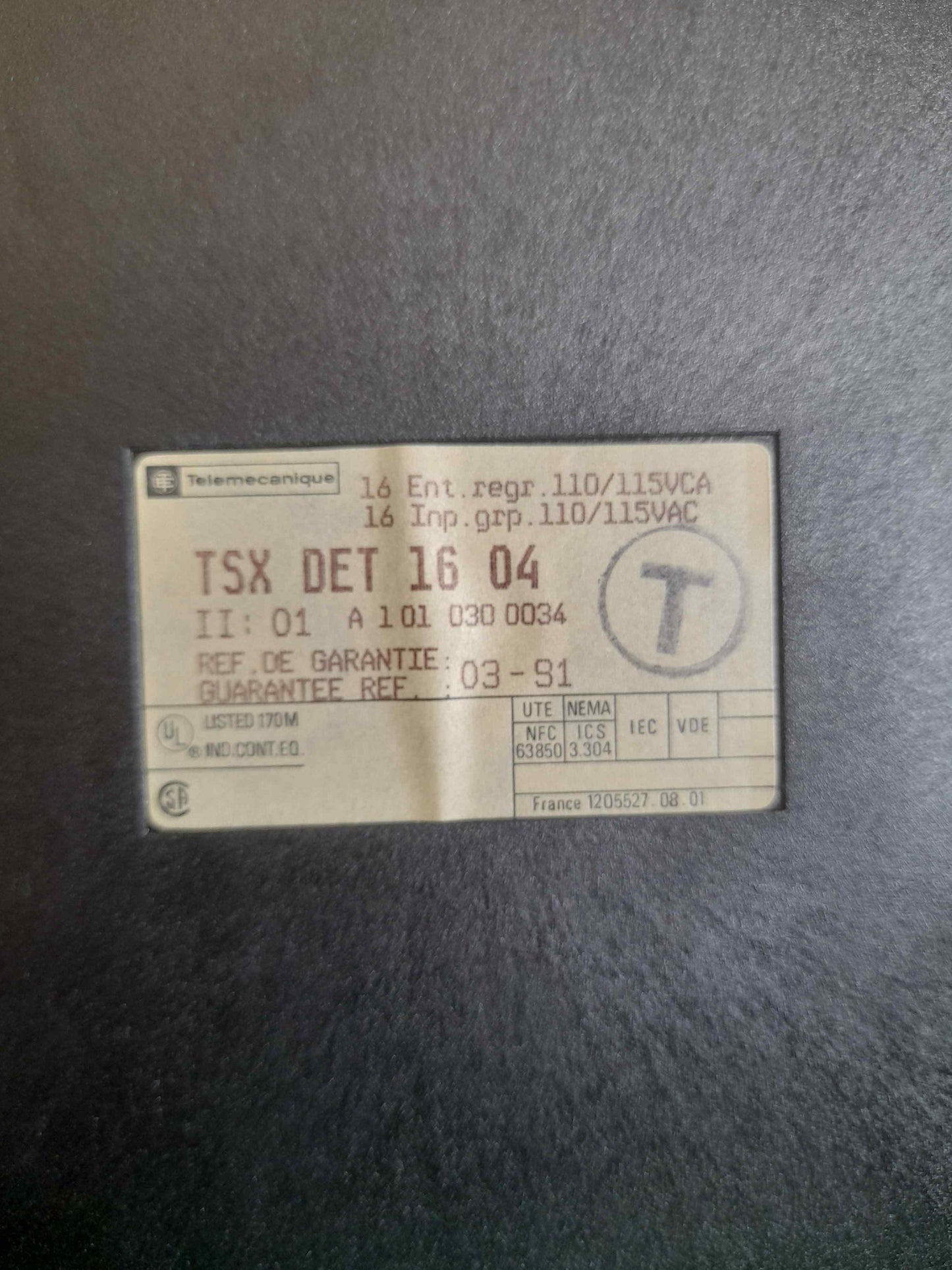 Schneider Electric-TSX DET 16 04/TSXDET1604