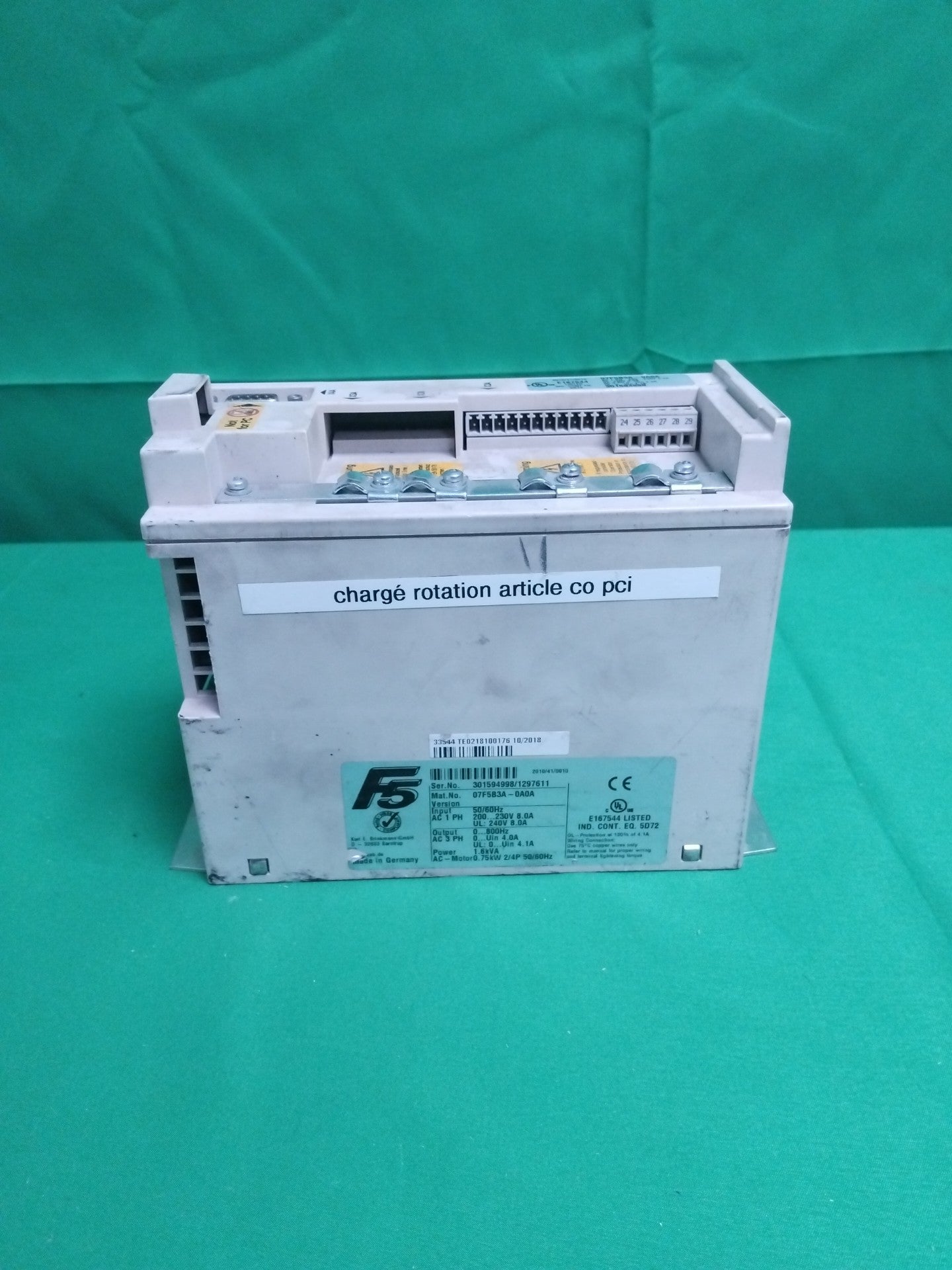 F5 07F5B3A0A0A 07F5B3A0A0A Defective