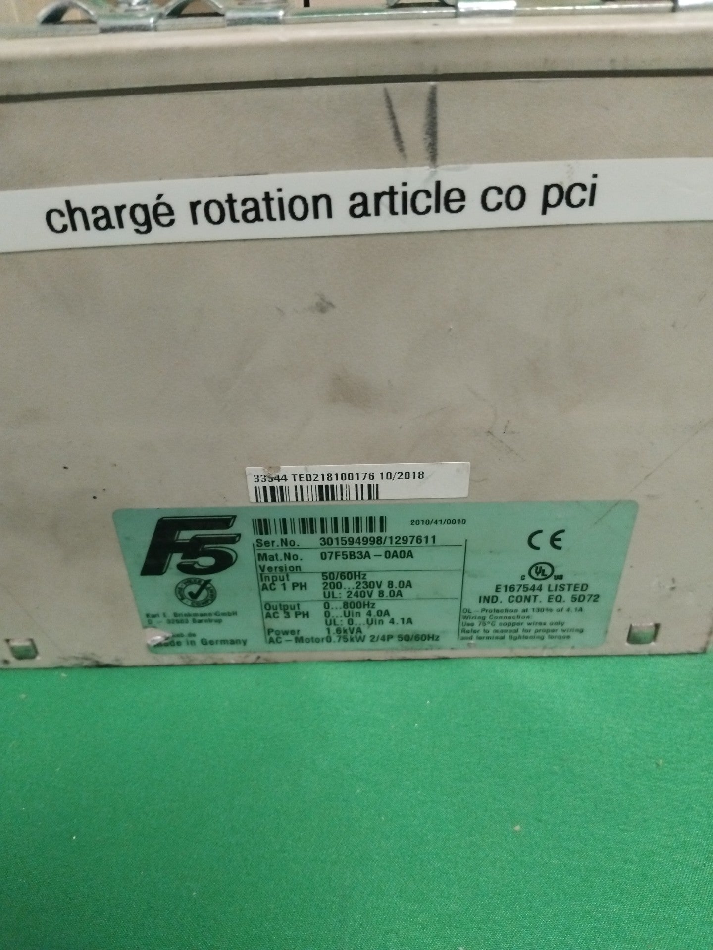 F5 07F5B3A0A0A 07F5B3A0A0A Defective