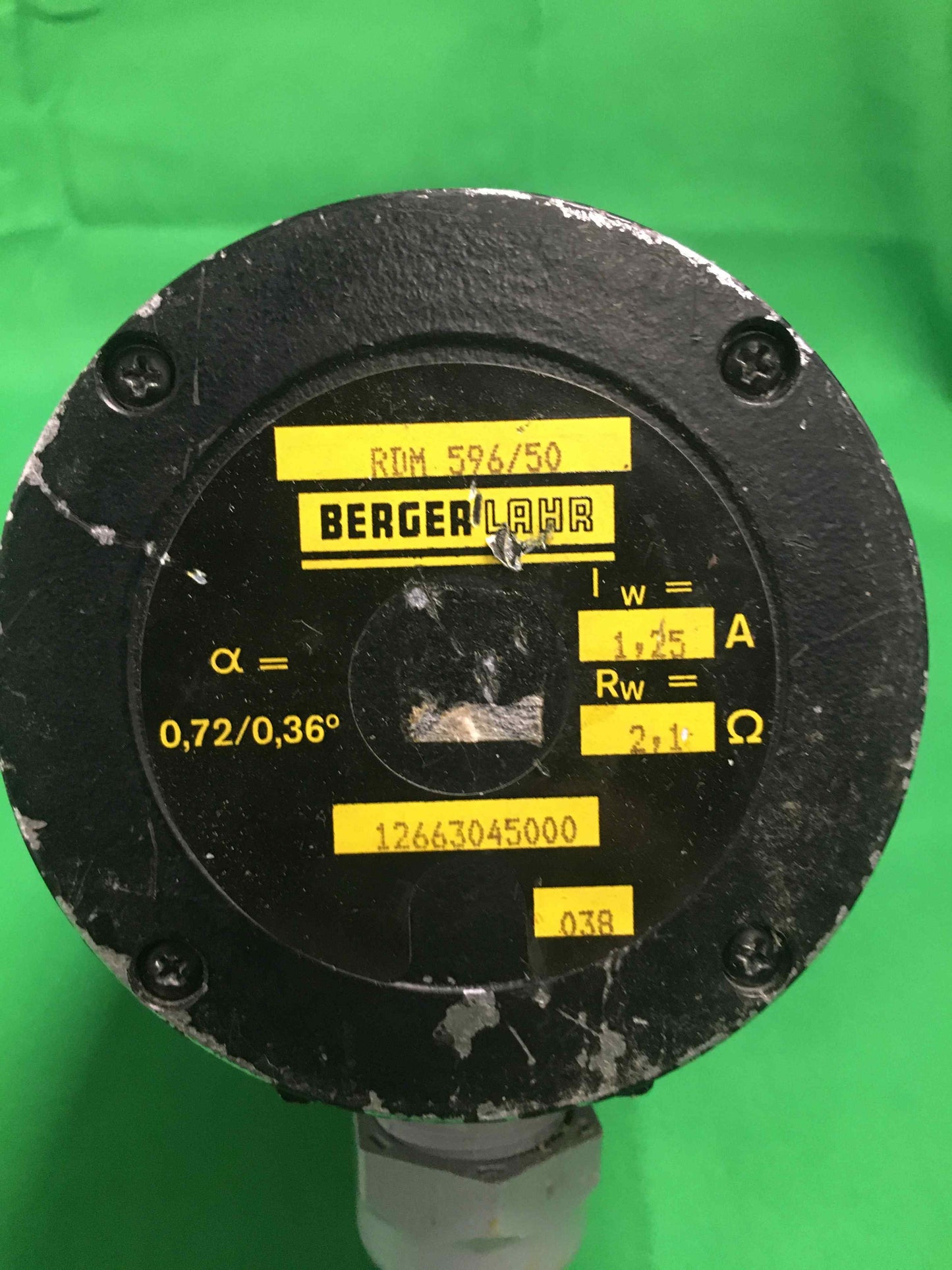BERGER LAHR 12663045000 12663045000 RDM 596/50