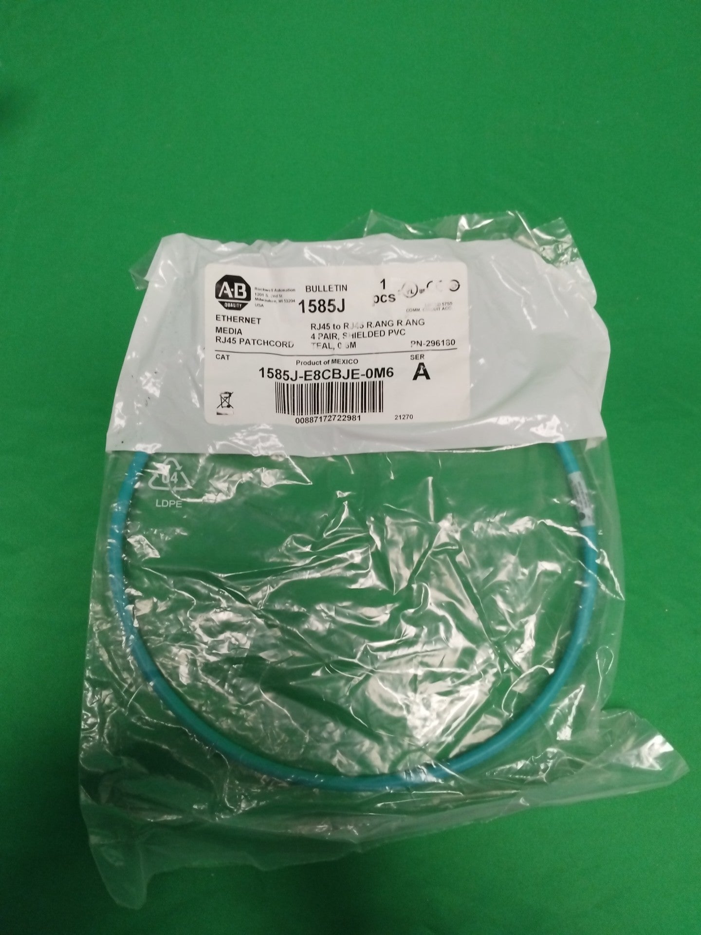Allen Bradley 1585J-E8CBJE-0M6 1585JE8CBJE0M6