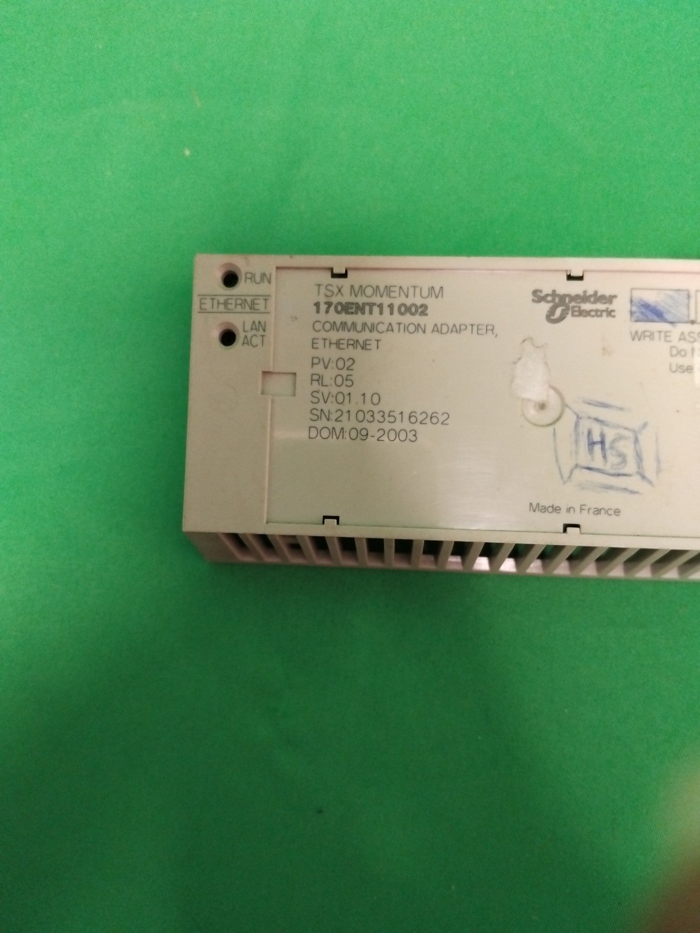 Schneider-Electric 170ENT11002 170ENT11002 Defective