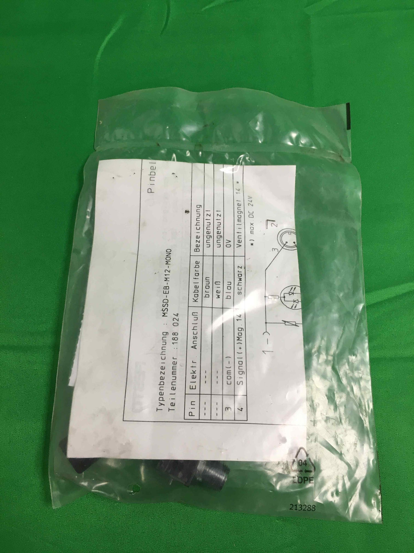 FESTO 188024 188024 MSSD-EB-M12-MONO