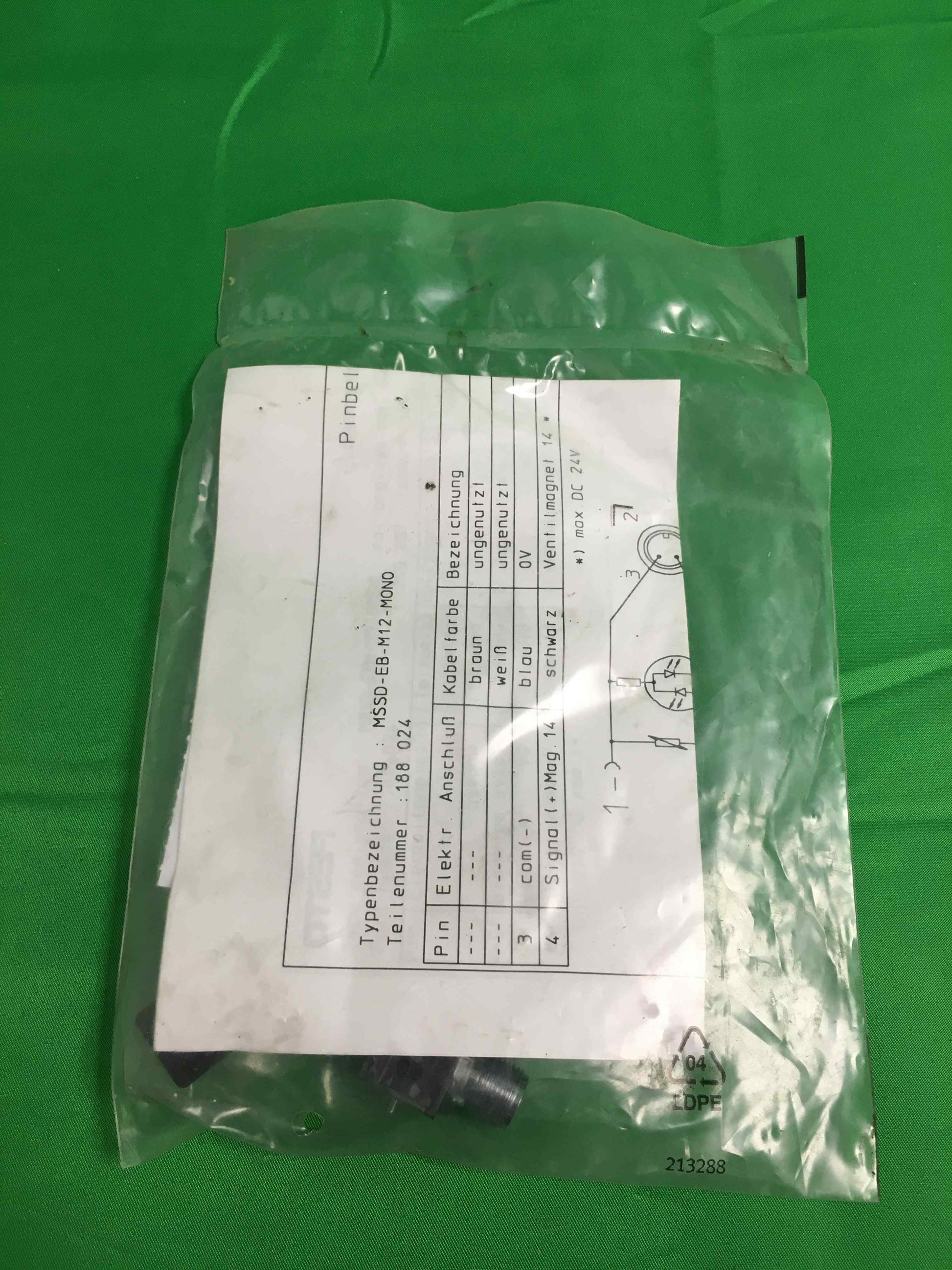 FESTO 188024 188024 MSSD-EB-M12-MONO