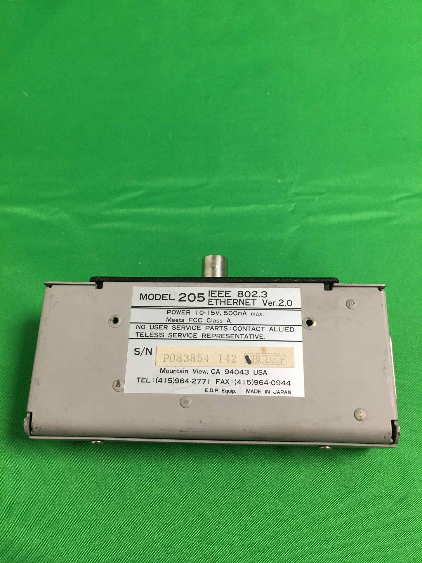 CentreCom 205 205 IEEEN802.3 Tranceiver ethernet